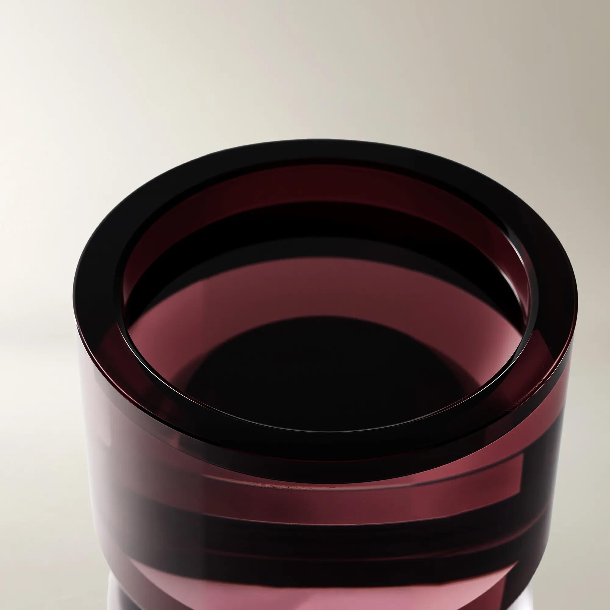 Leroy Crystal Pillar Holder