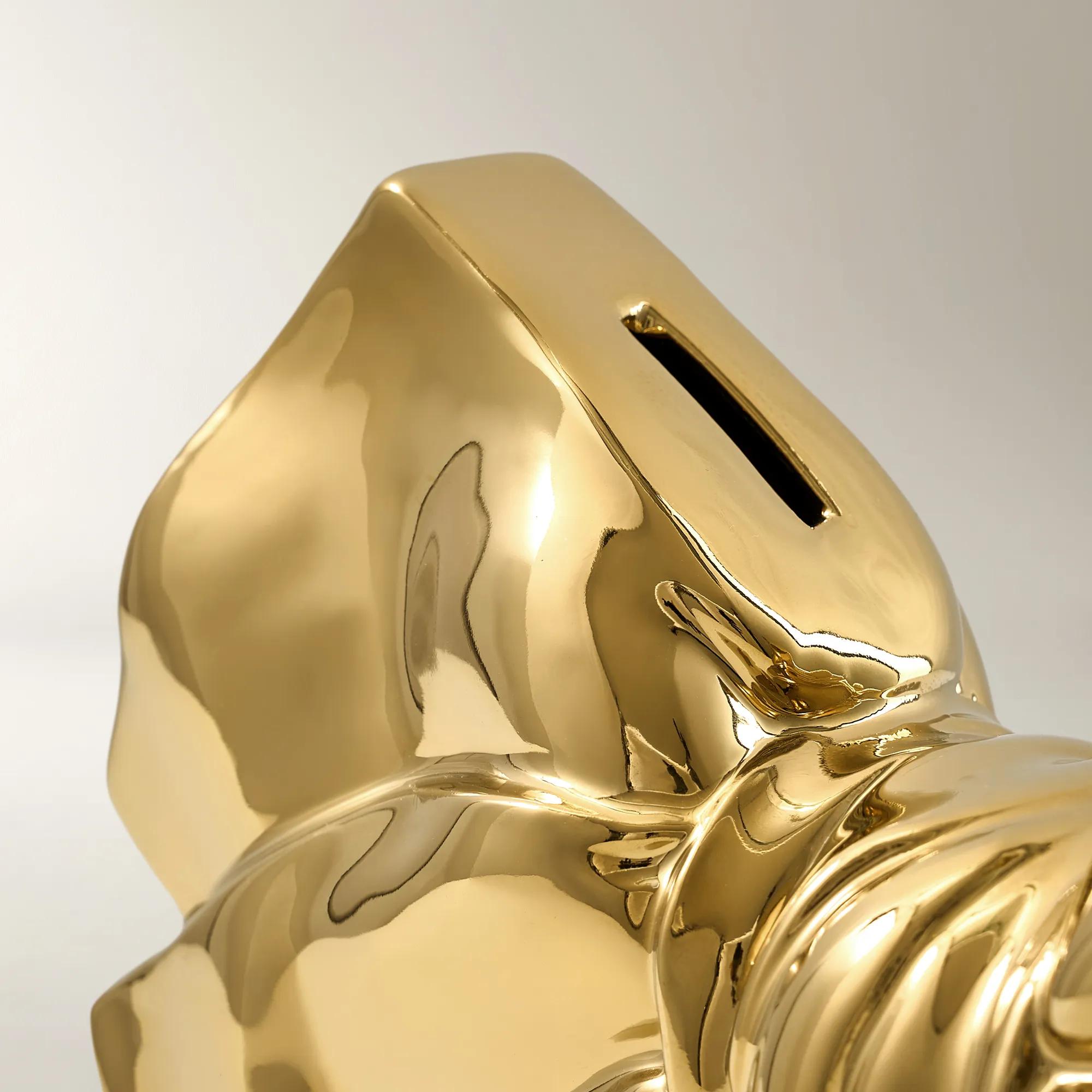 Bow Coin Bank - Gold
