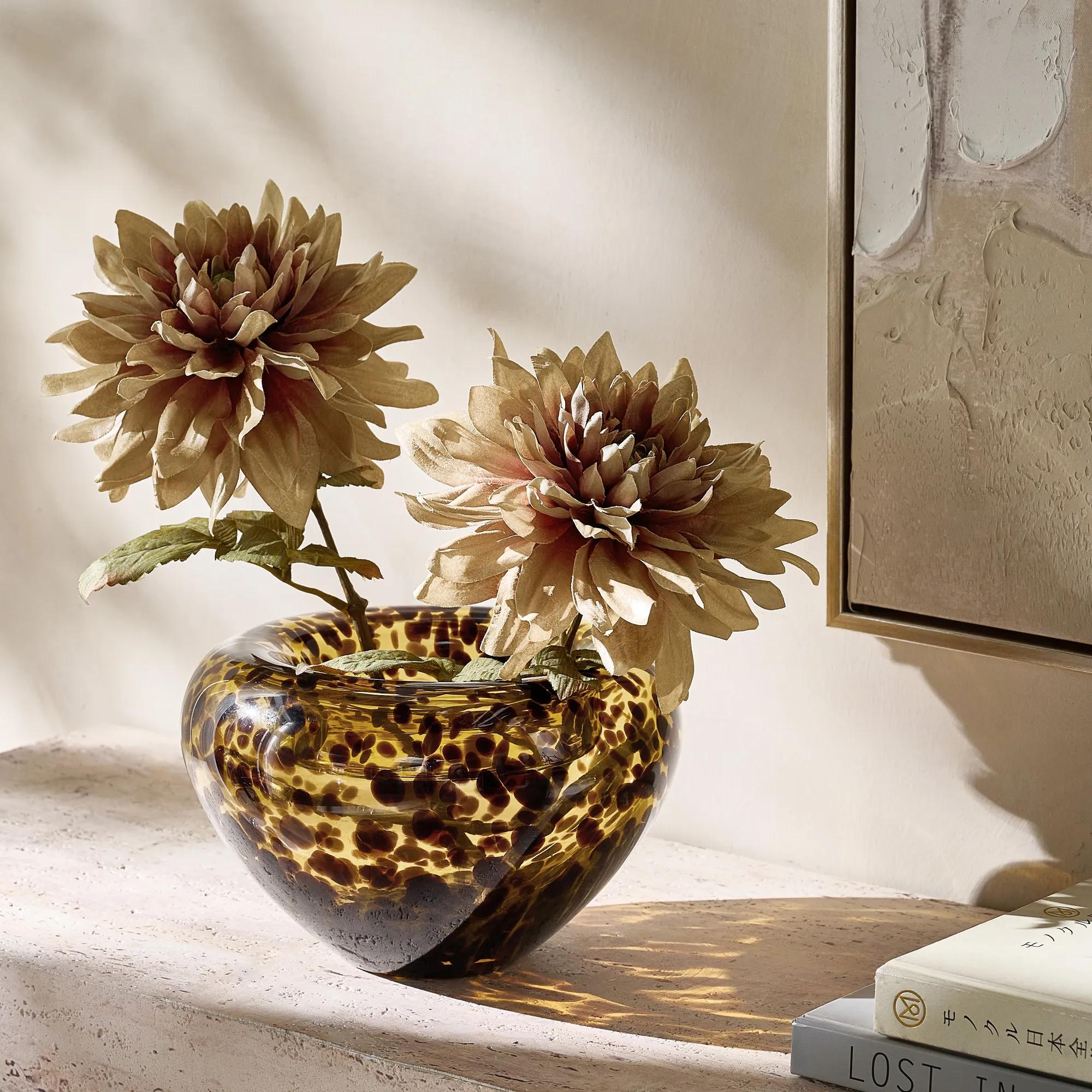 Tortoise Glass Bowl
