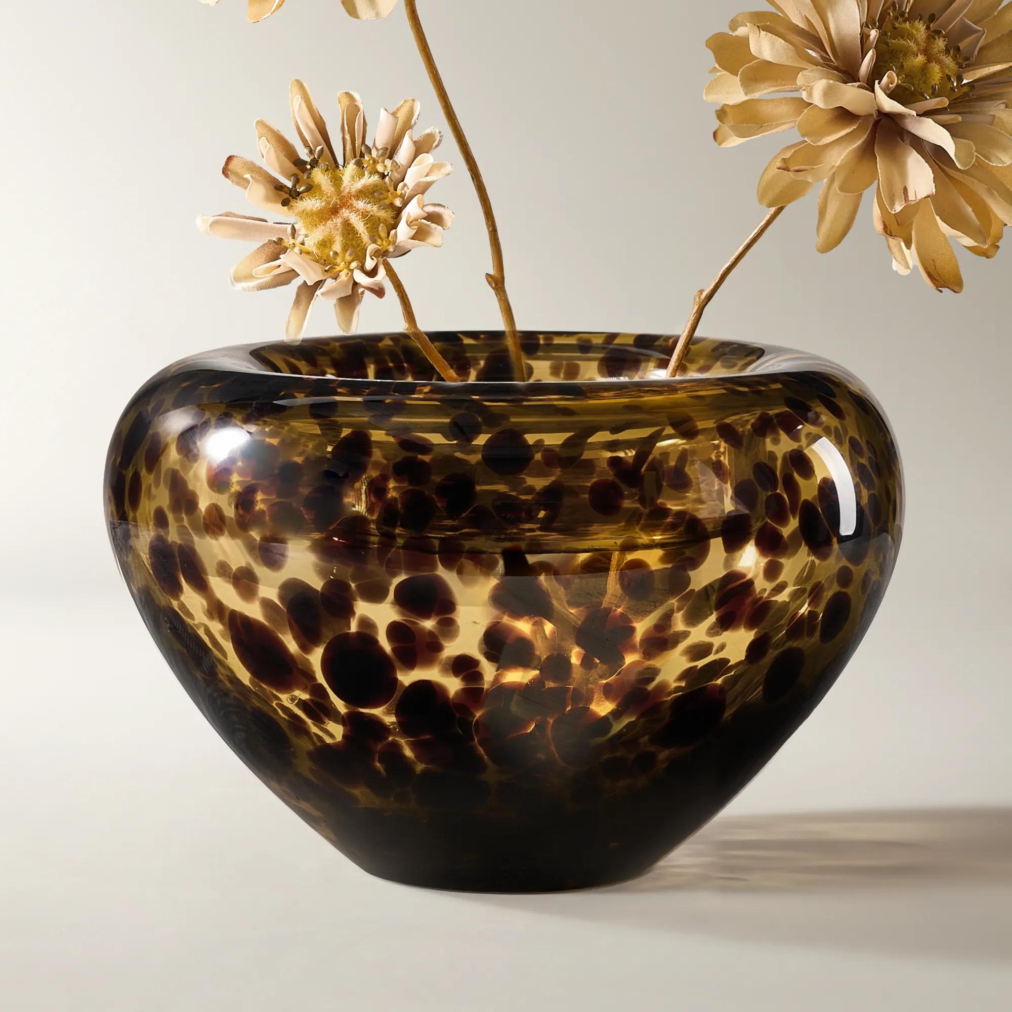 Tortoise Glass Bowl