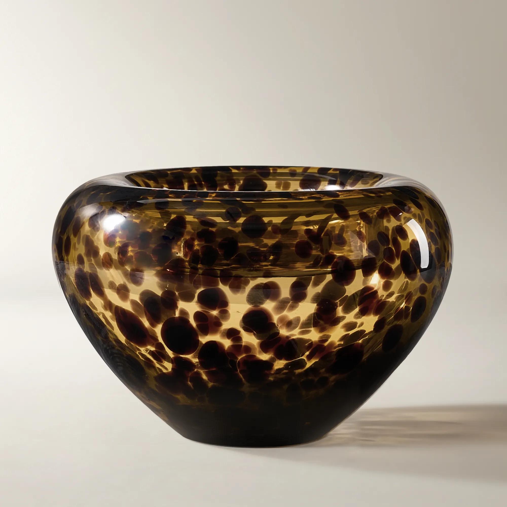 Tortoise Glass Bowl