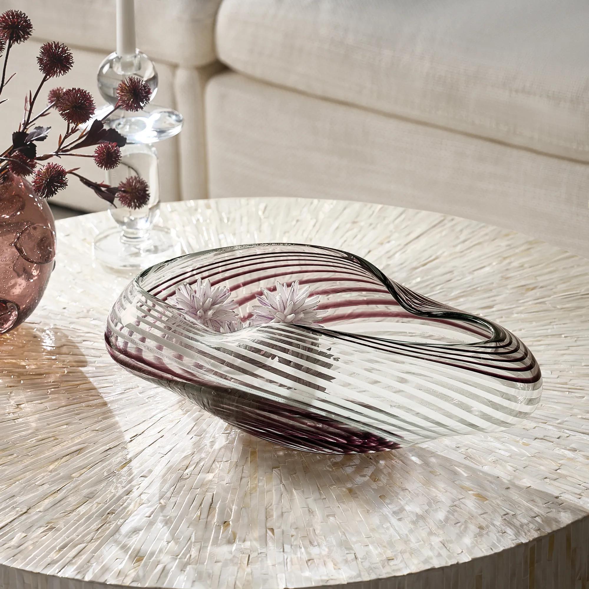 Optic Glass Bowl