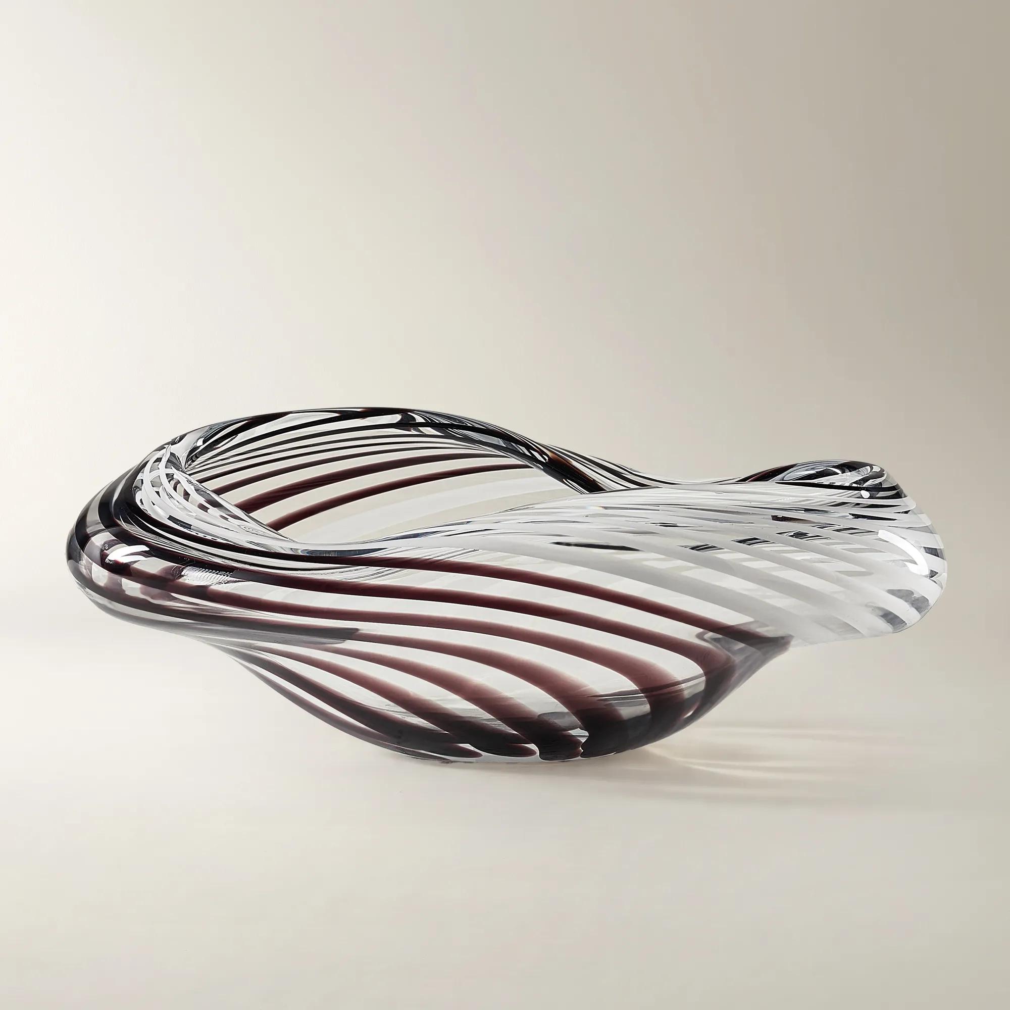 Optic Glass Bowl