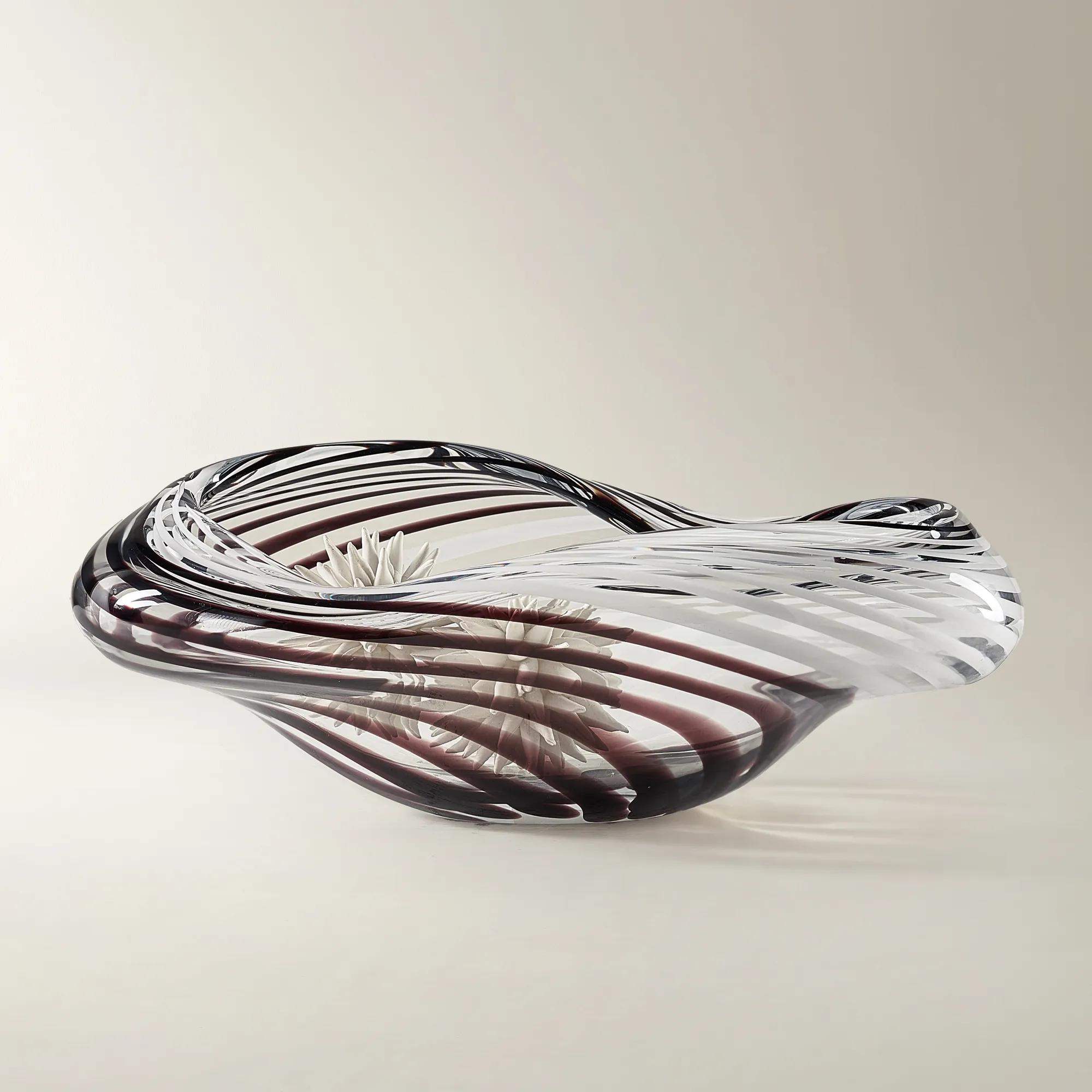 Optic Glass Bowl