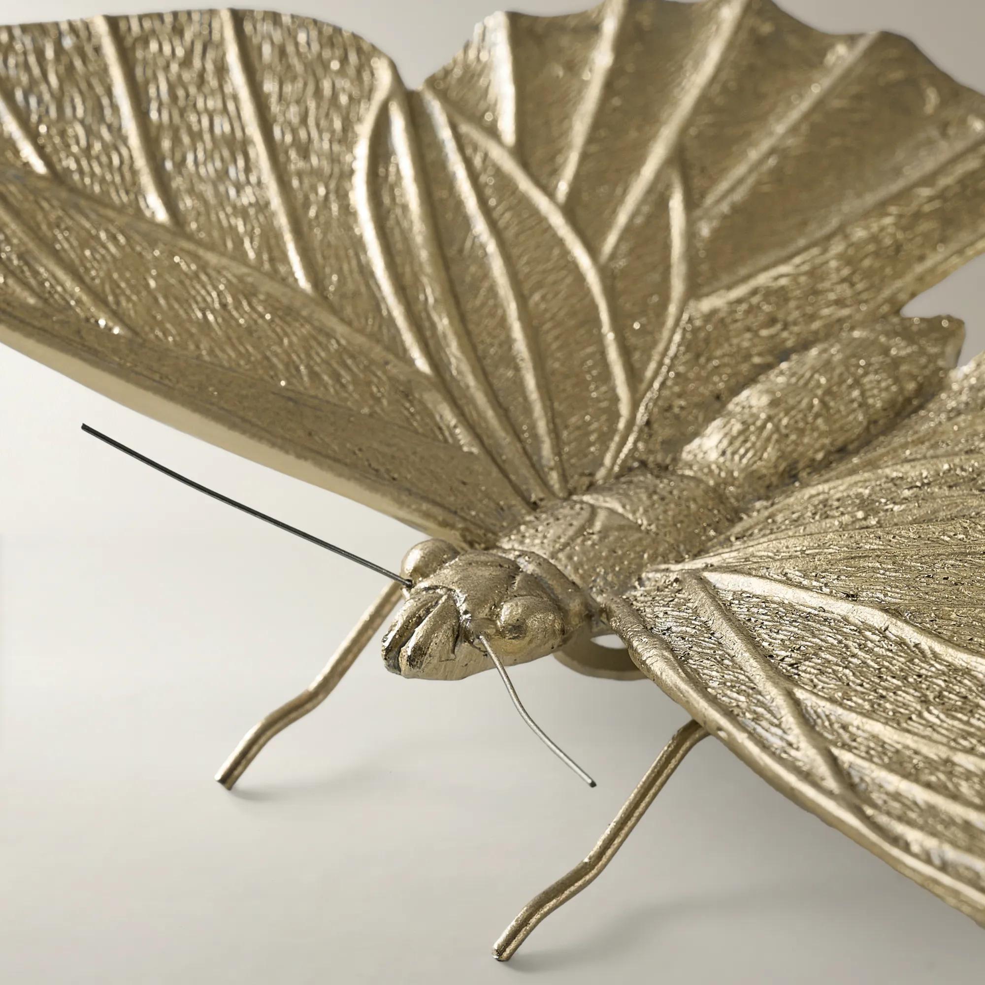 Gilt Butterfly and Dragonfly Set