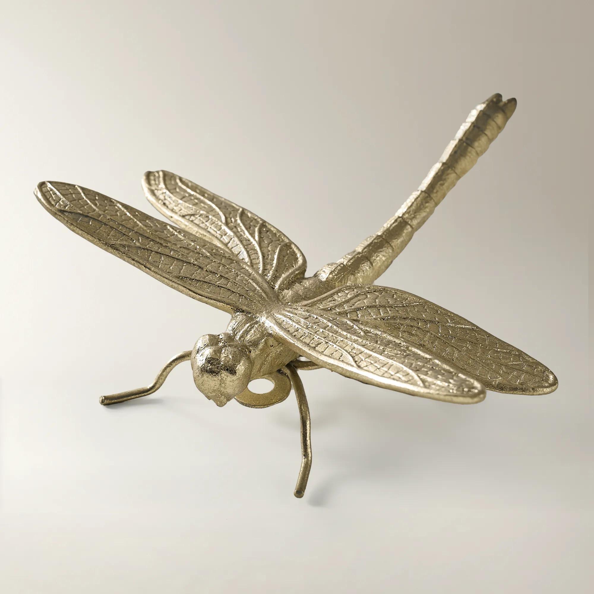 Gilt Butterfly and Dragonfly Set
