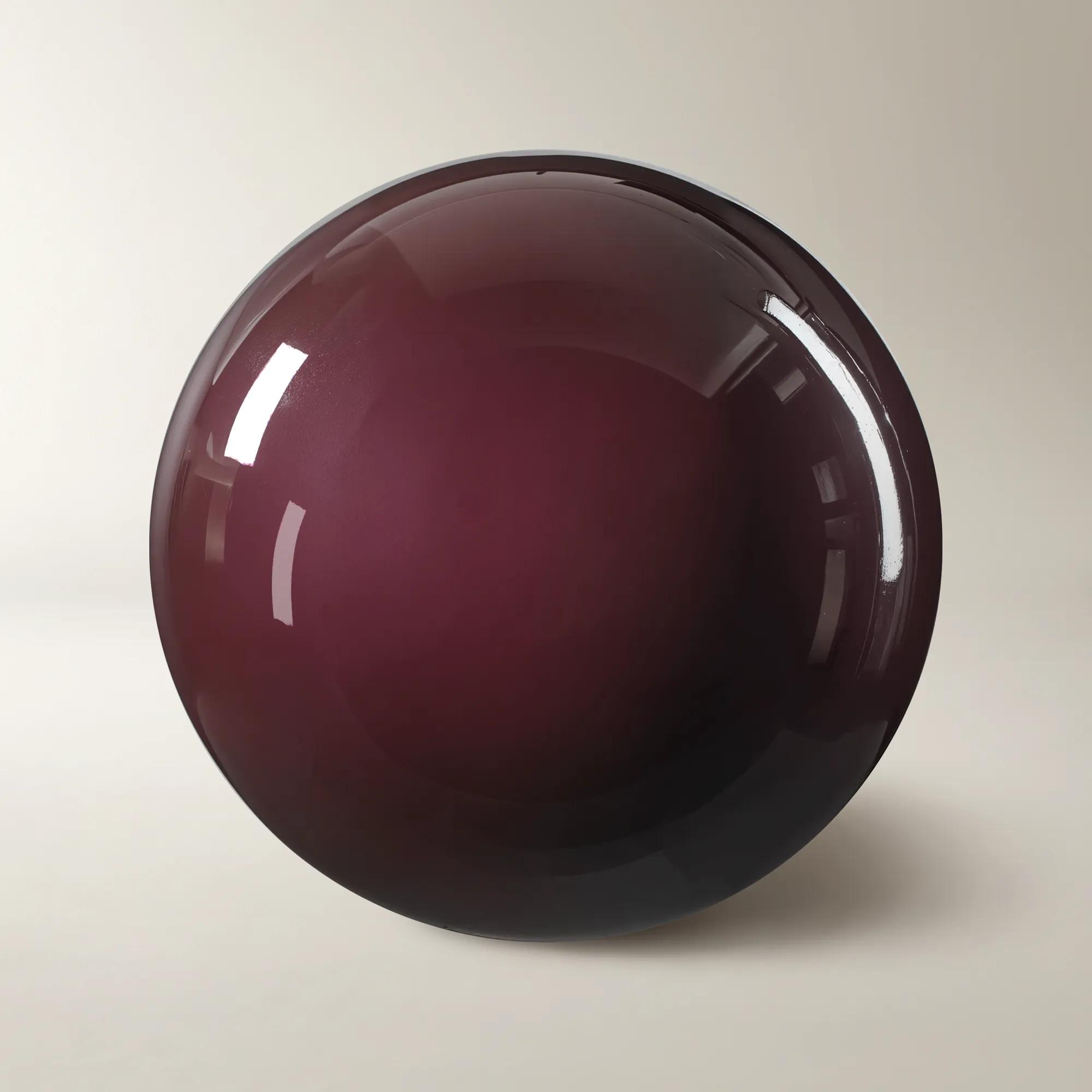 Decorative Ball - Glossy Fig