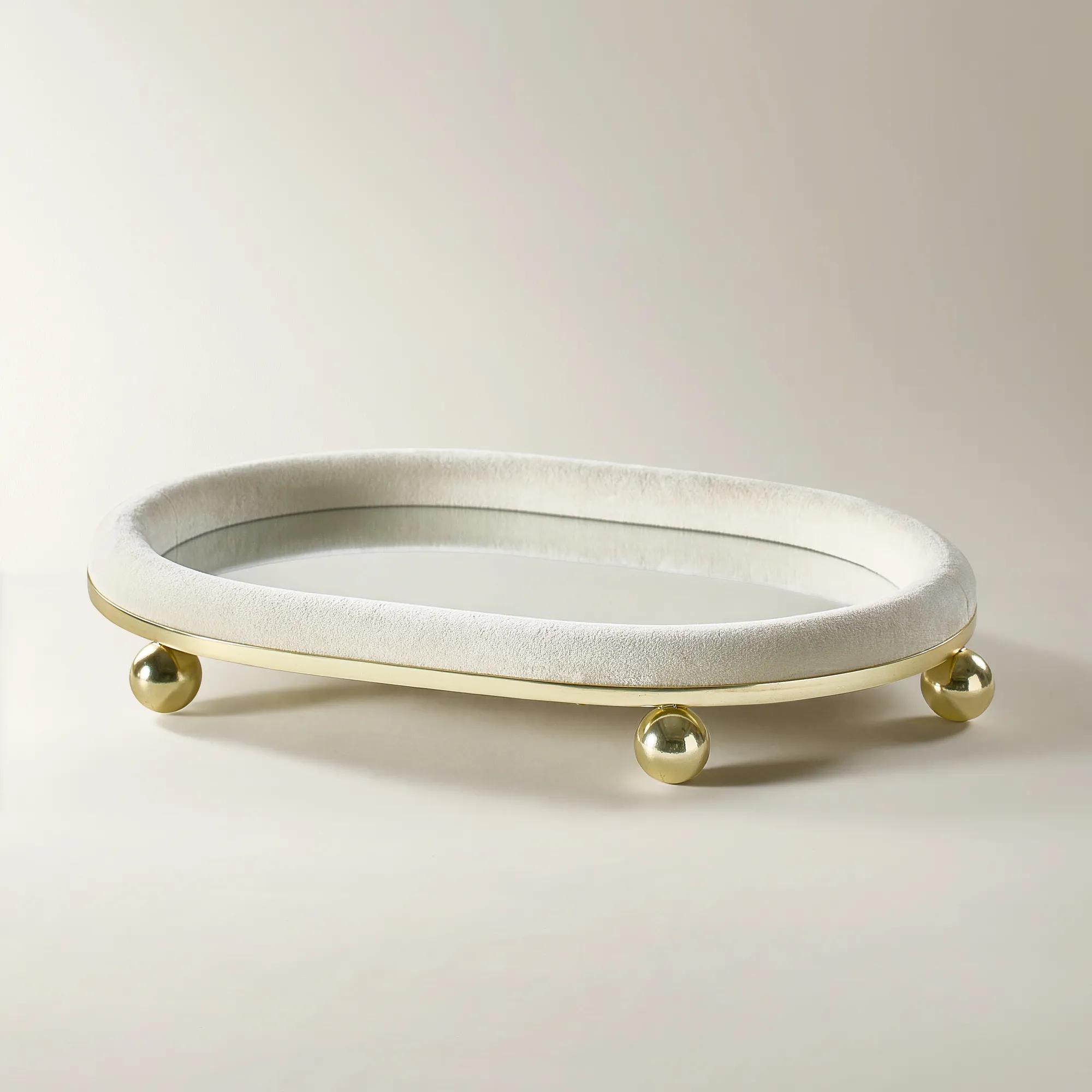 Capri Vanity Mirror Tray