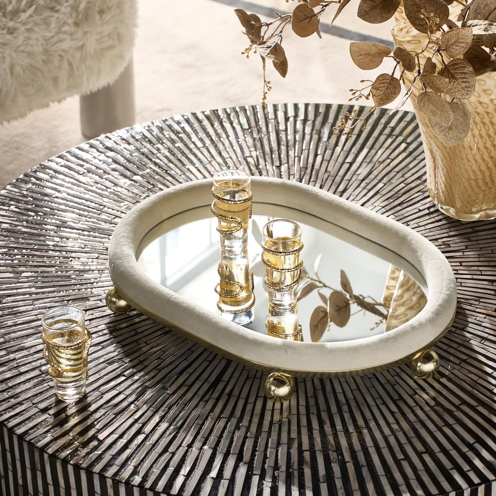 Capri Vanity Mirror Tray