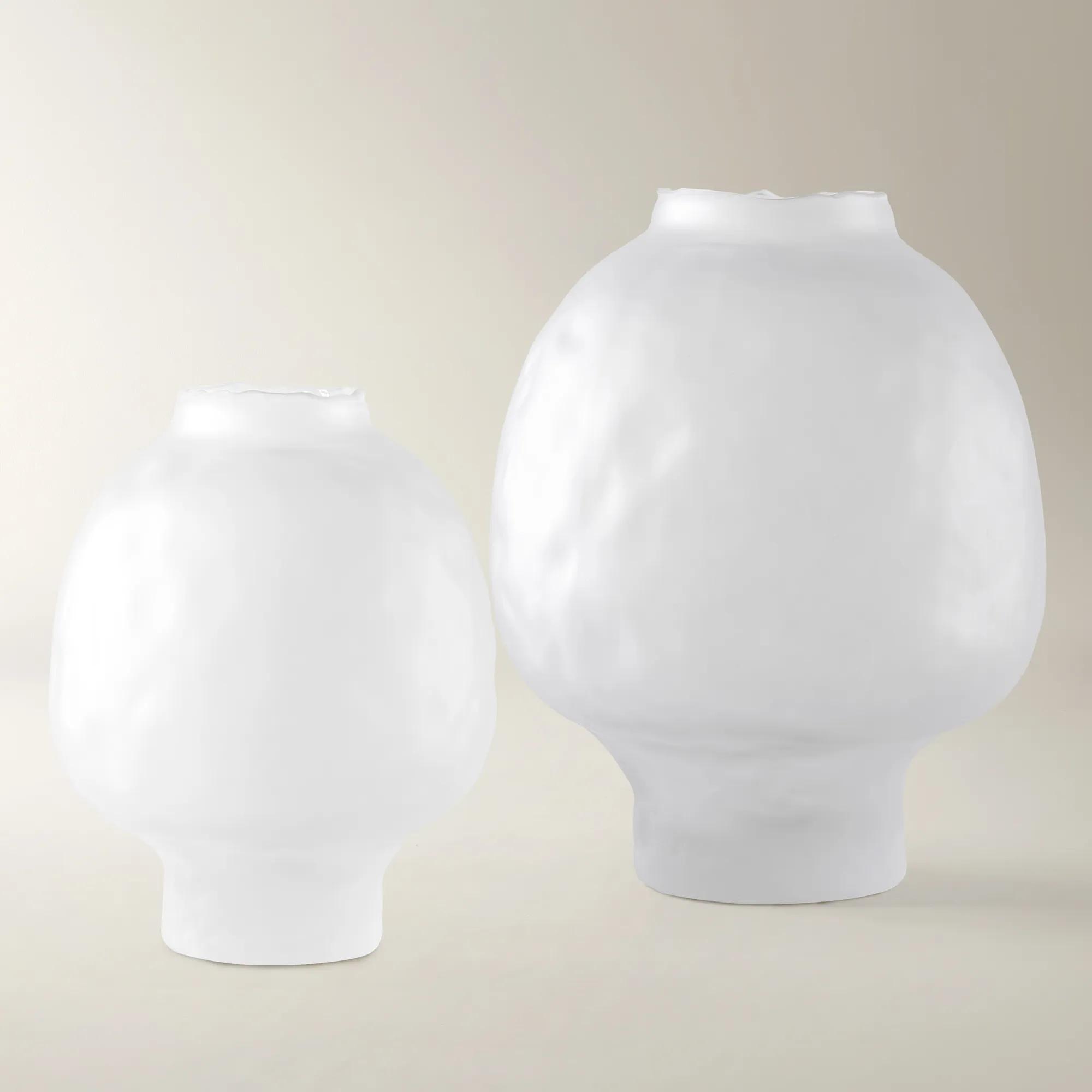 Frost Glass Vase