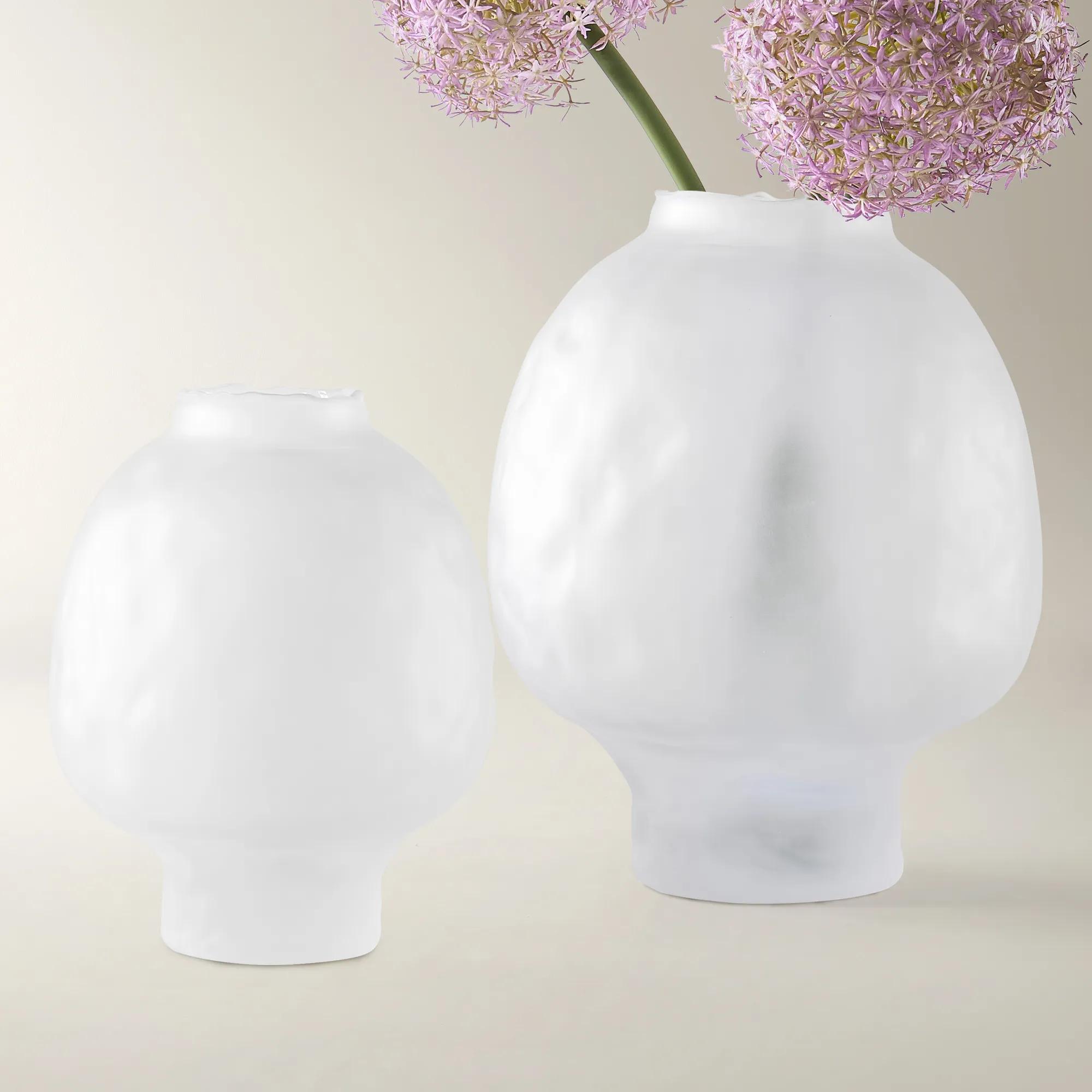 Frost Glass Vase