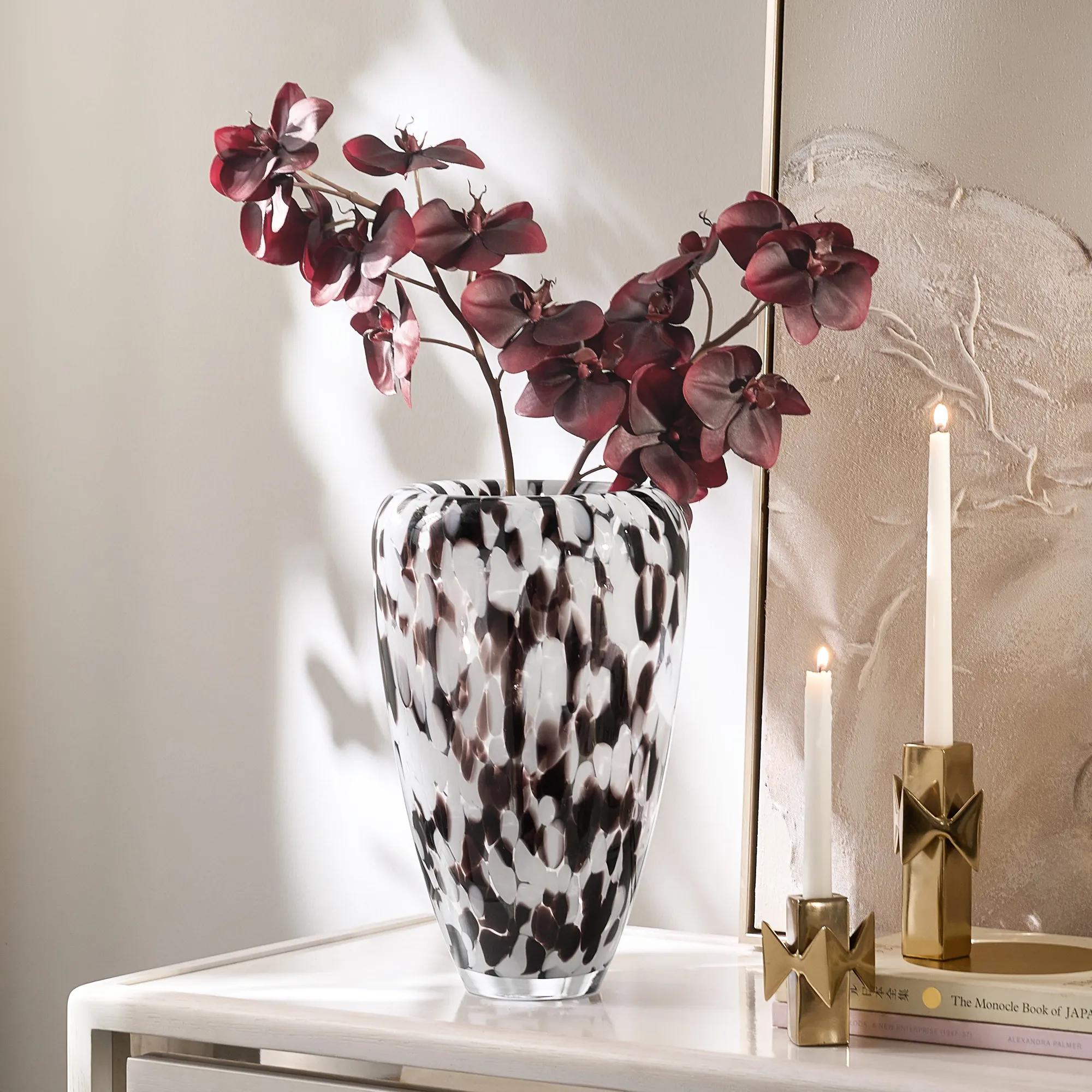 Speckled Glass Vase