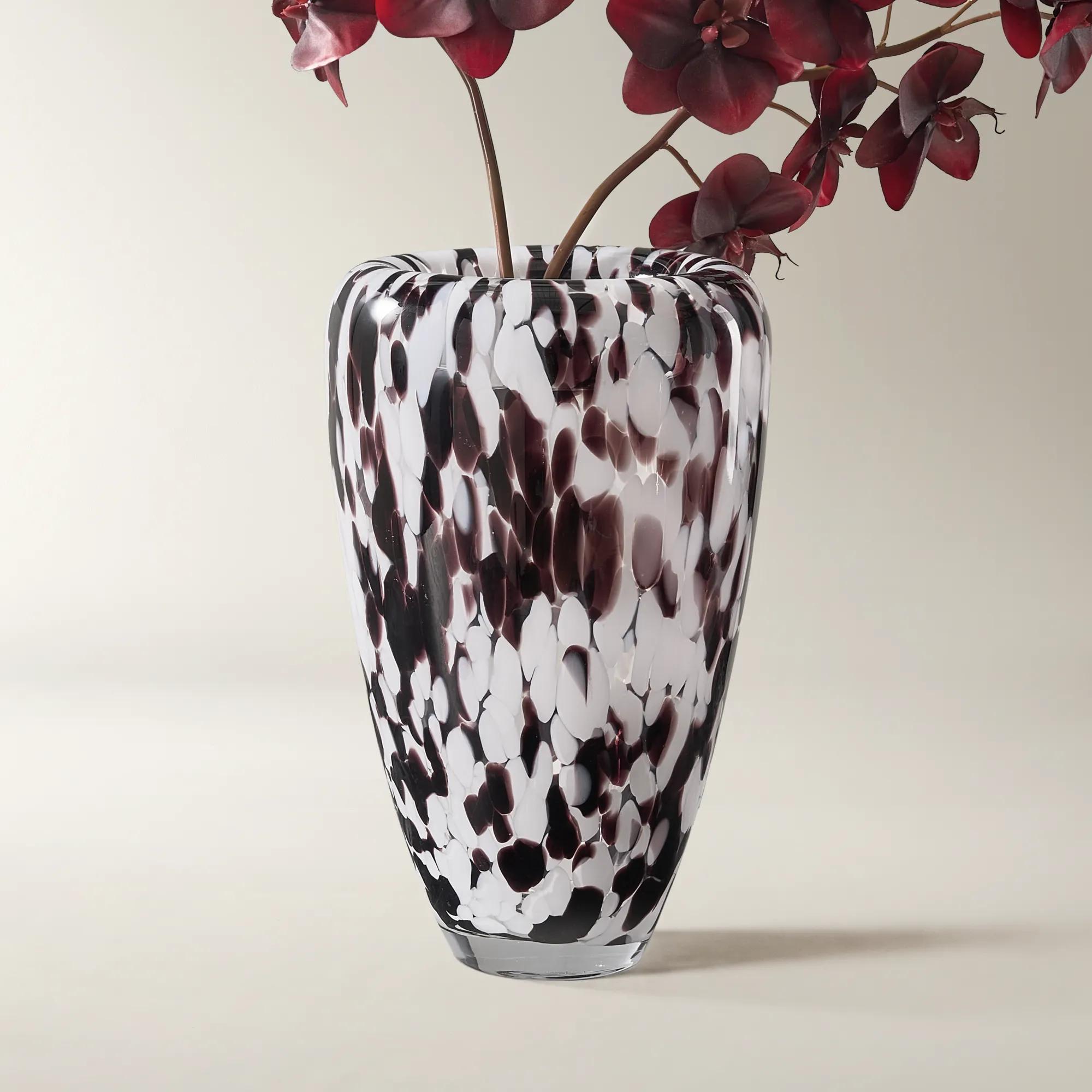 Speckled Glass Vase