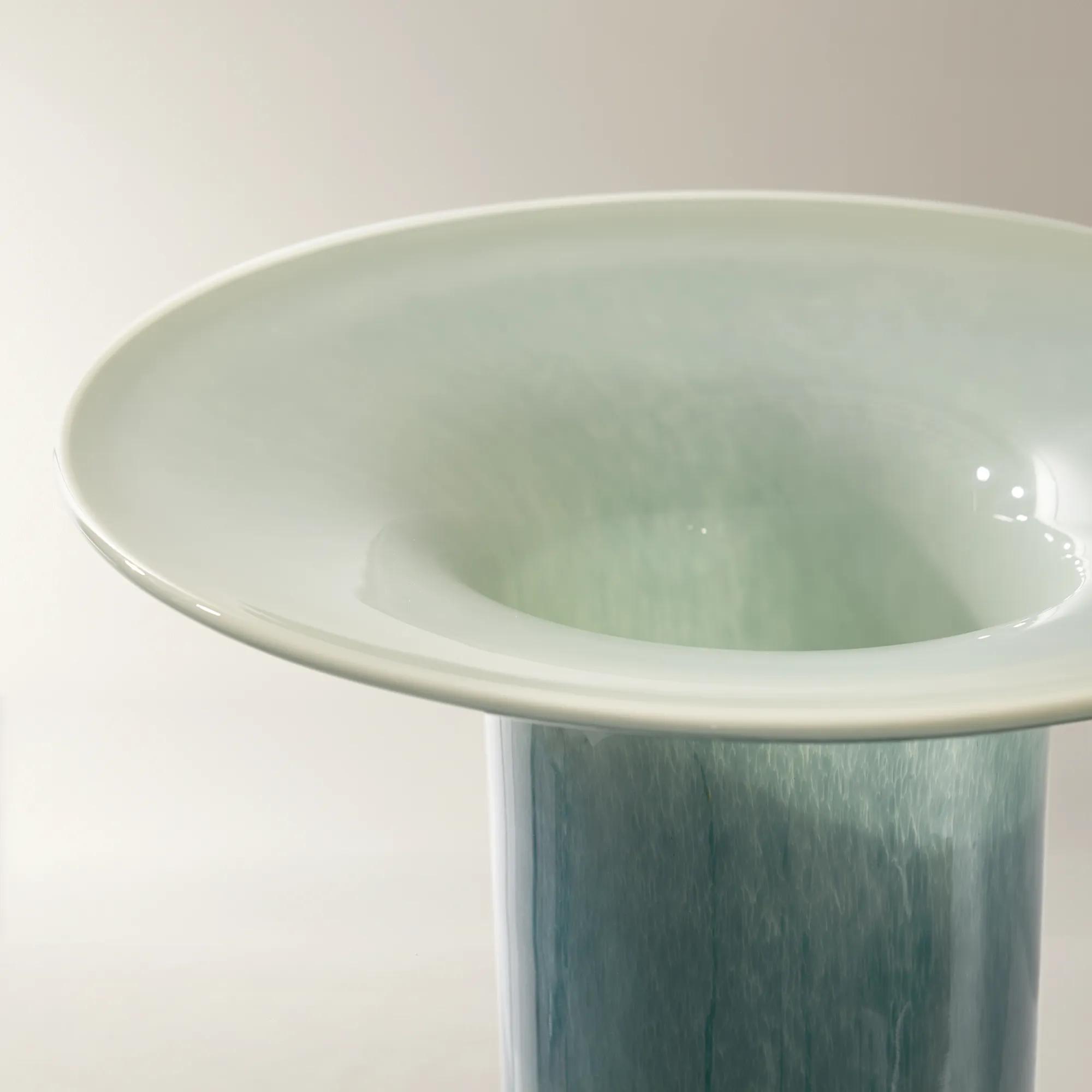 Loft Glass Vase - Deep Teal