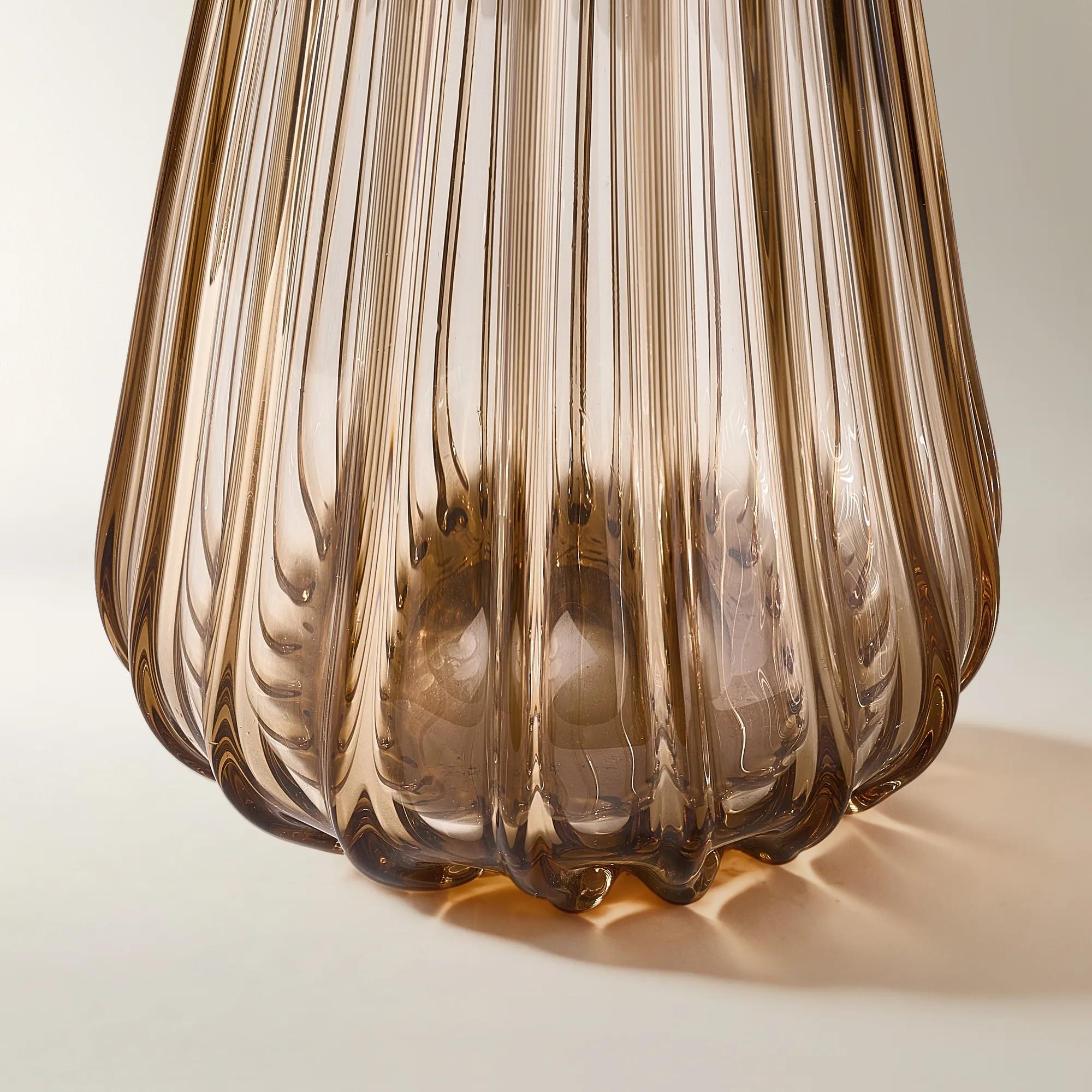 Tango Vase - Soft Amber
