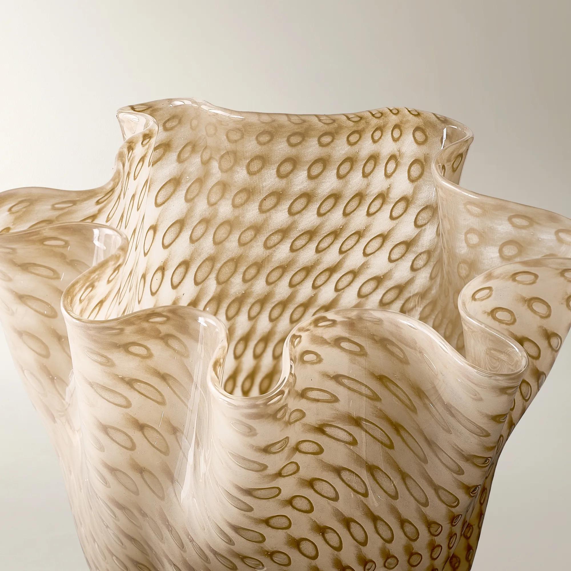 Elle Glass Vase - Tawny
