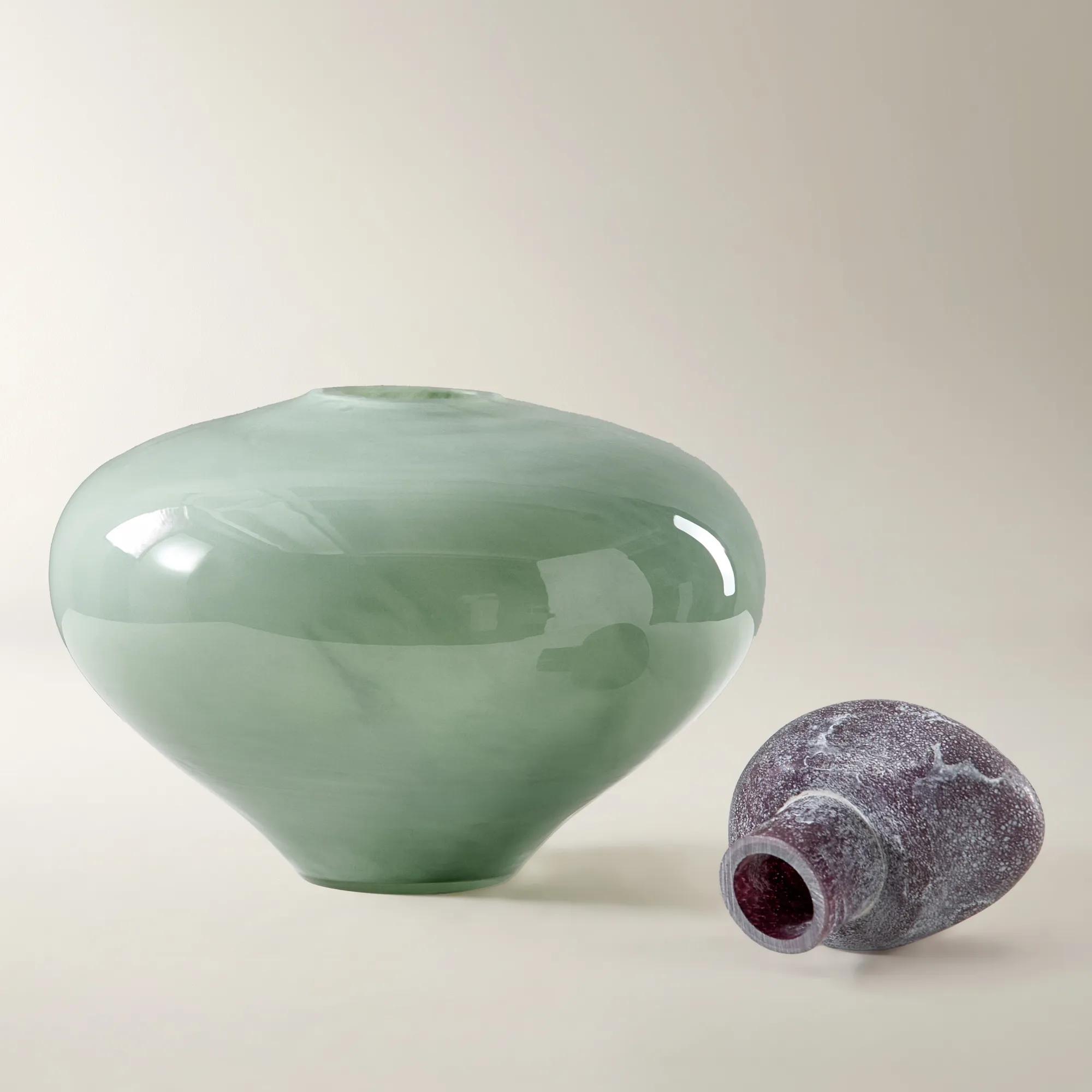 Pippa Glass Canister - Seaglass