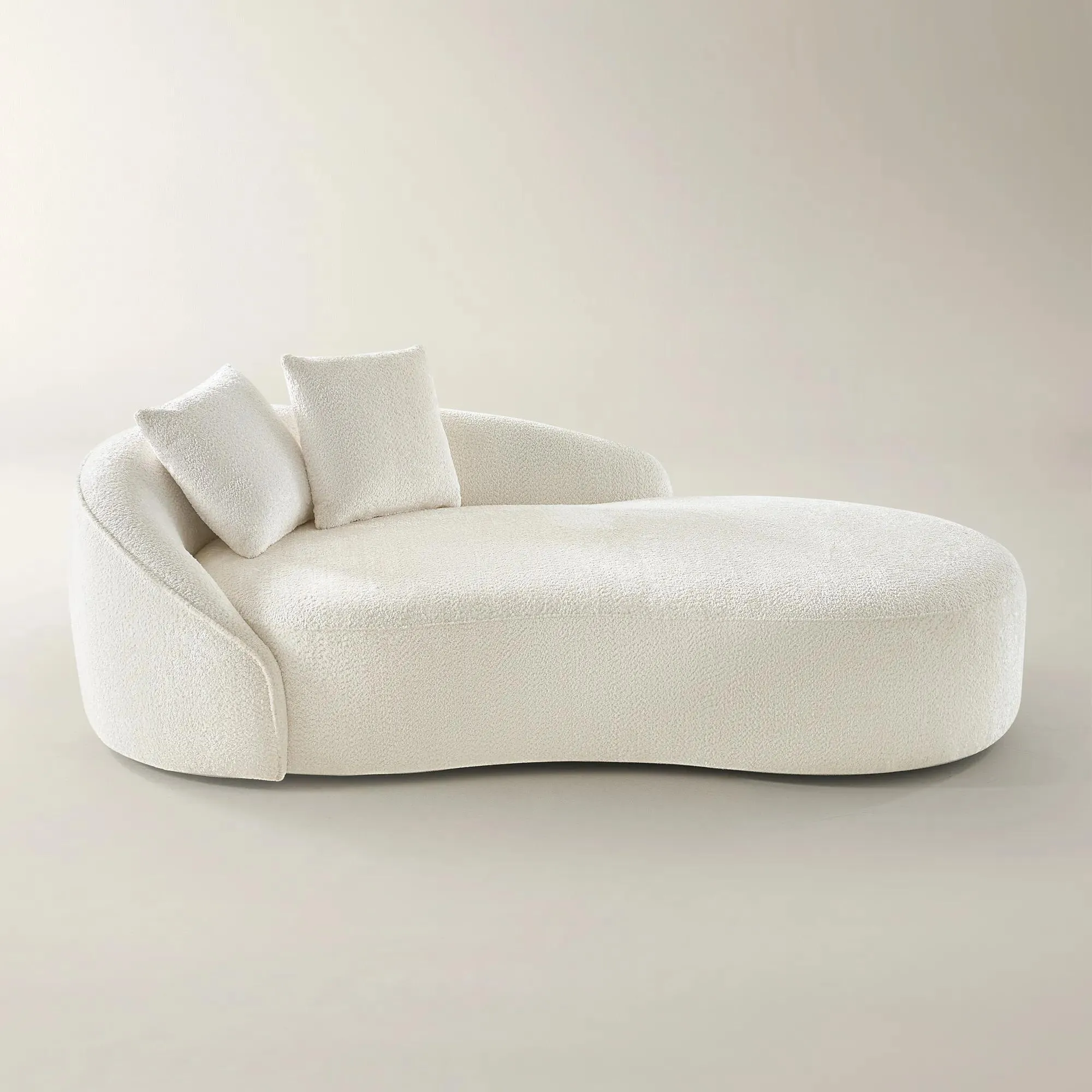 Irene Chenille Chaise (87.5")