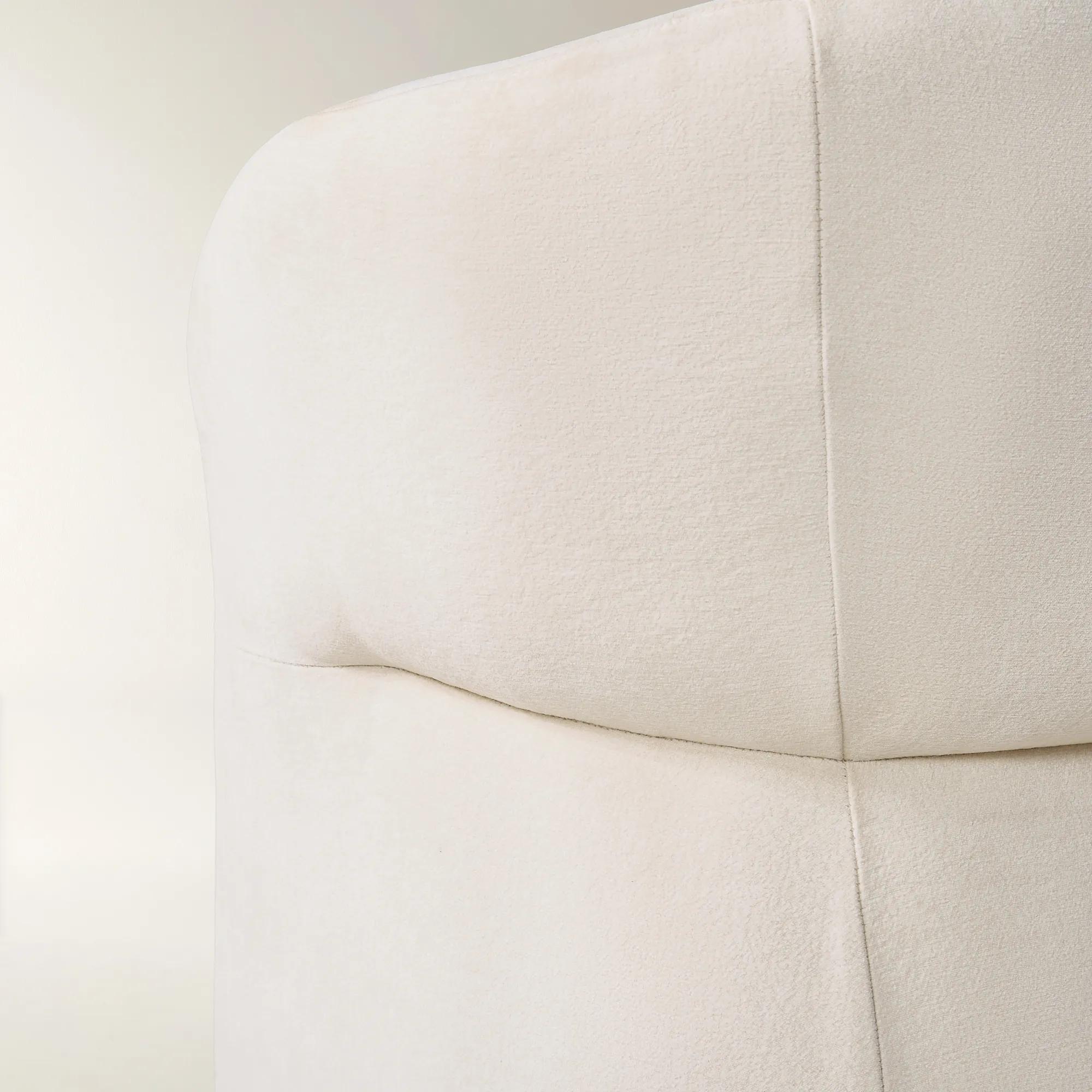 Sierra Velvet Chair - Oatmeal