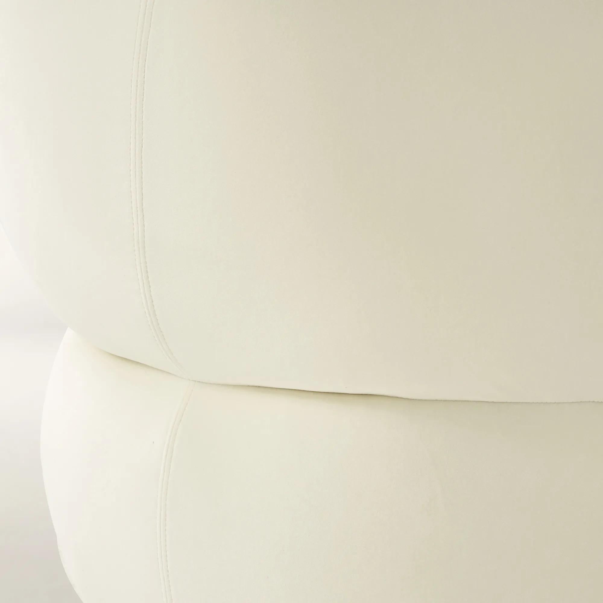 Sierra Cloud Velvet Swivel Accent Chair