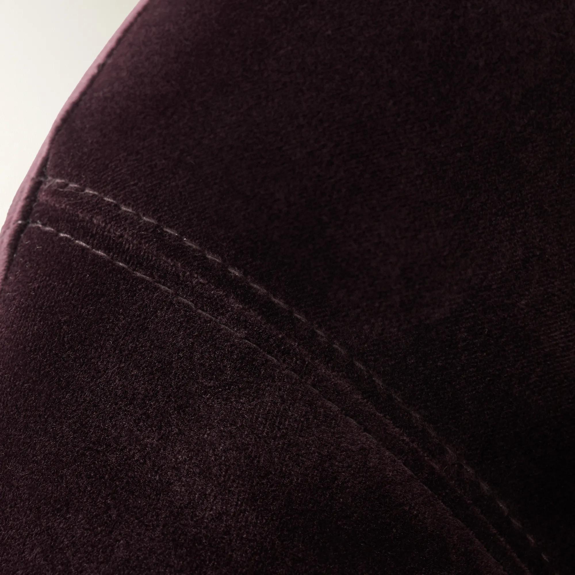 Sierra Fig Velvet Swivel Accent Chair