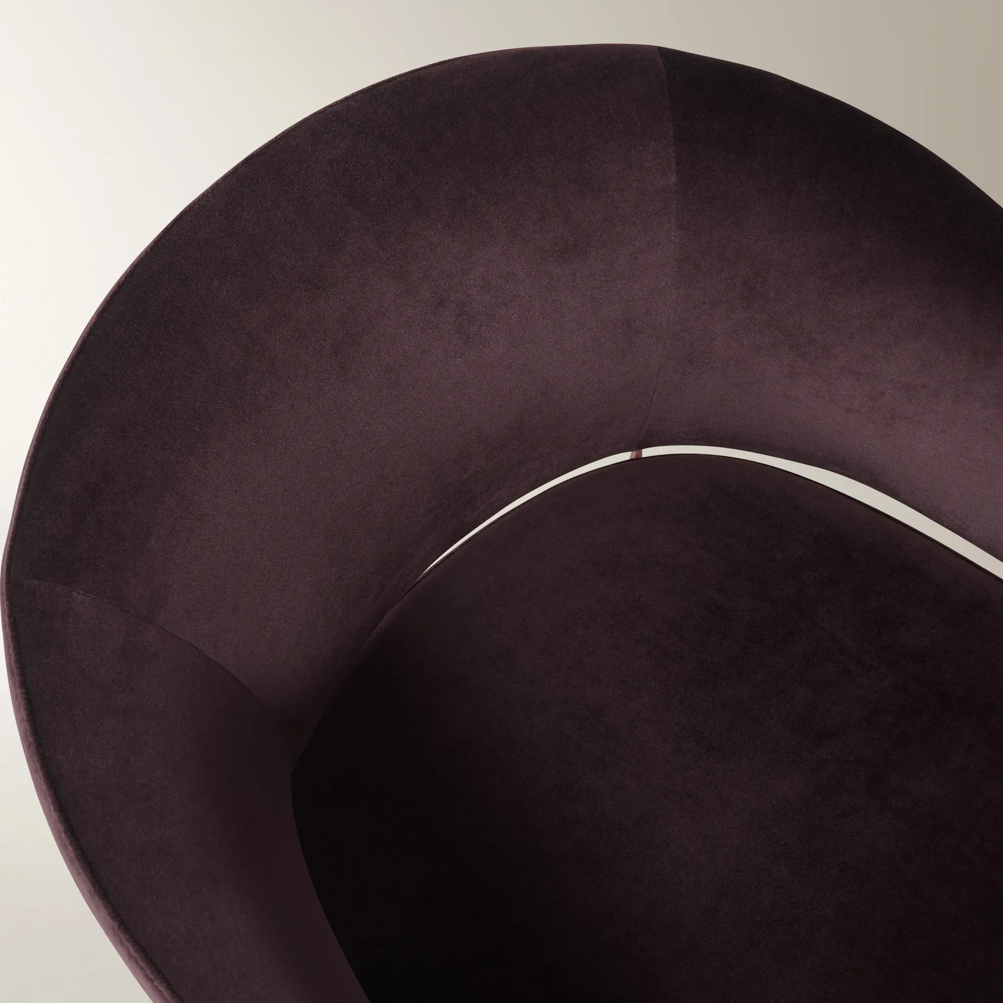 Nara Fig Velvet Dining Chair Set Of 2