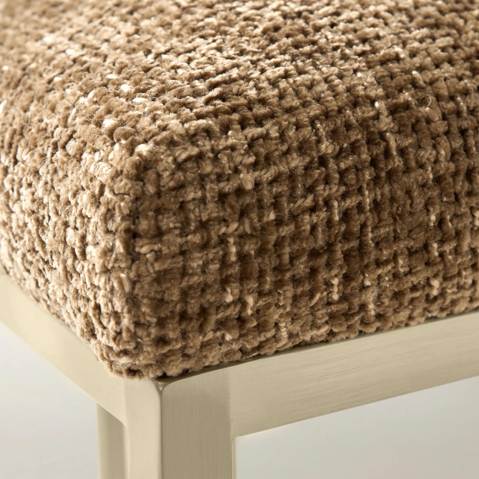 Bergen Bronze Chenille Dining Chair Set Of 2