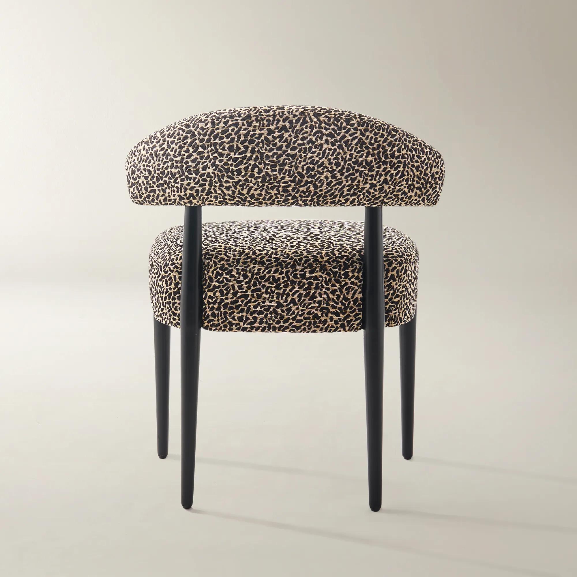 Anna Dining Chair - Leopard - Set of 2