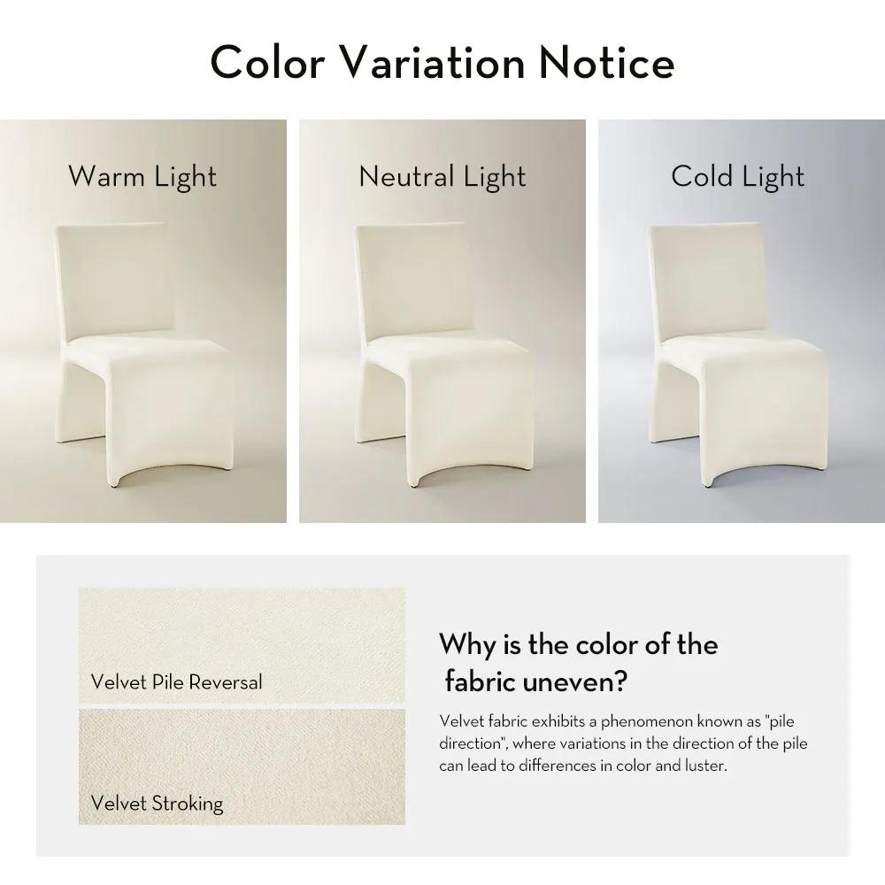 Elara Cloud Velvet Dining Chair Set Of 2