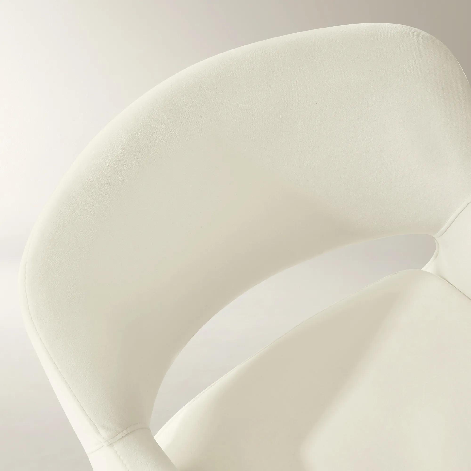 Elara Cloud Velvet Dining Chair