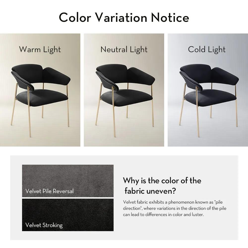 Odette Charcoal Velvet Dining Chair