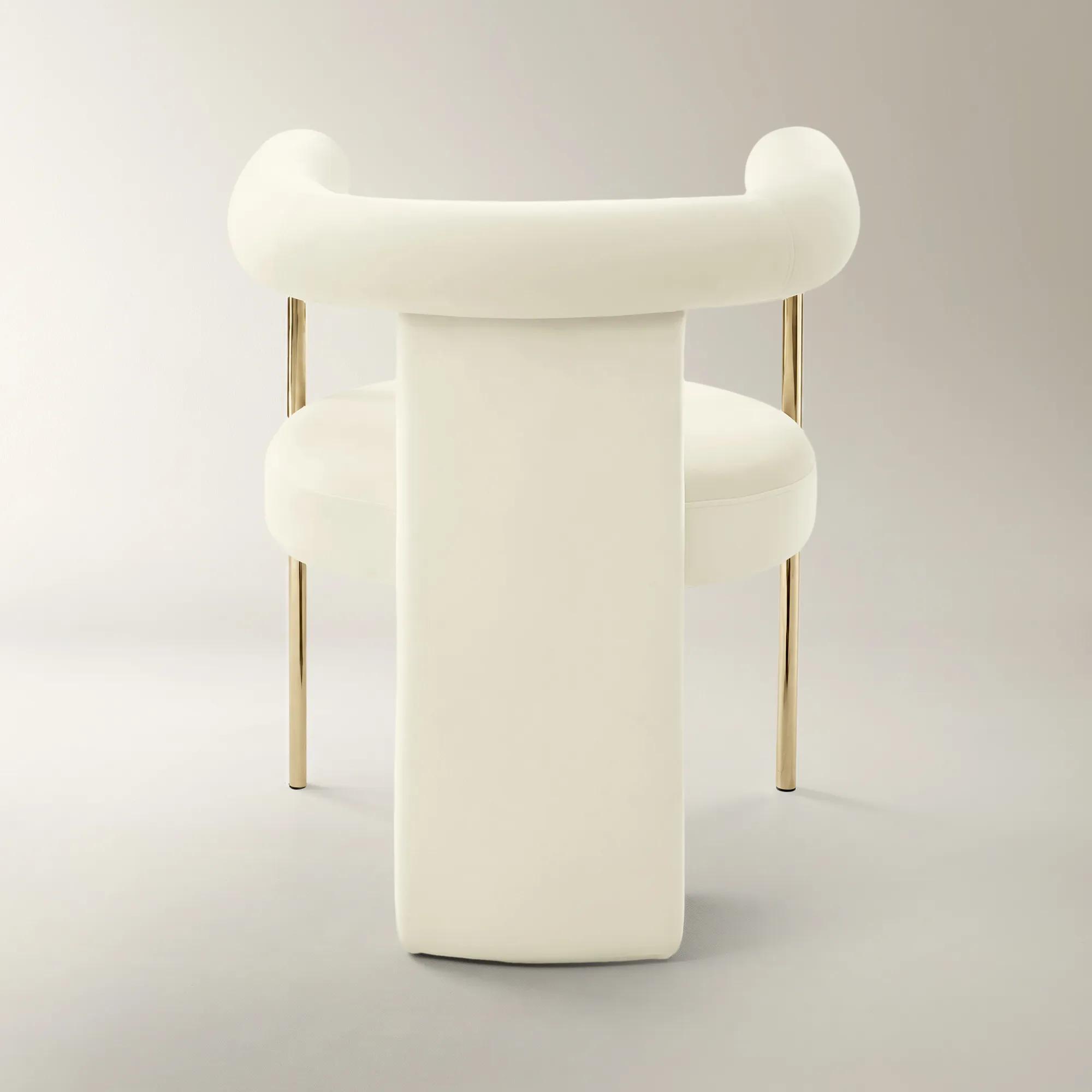 Davina Cloud Velvet Dining Chair Set Of 2