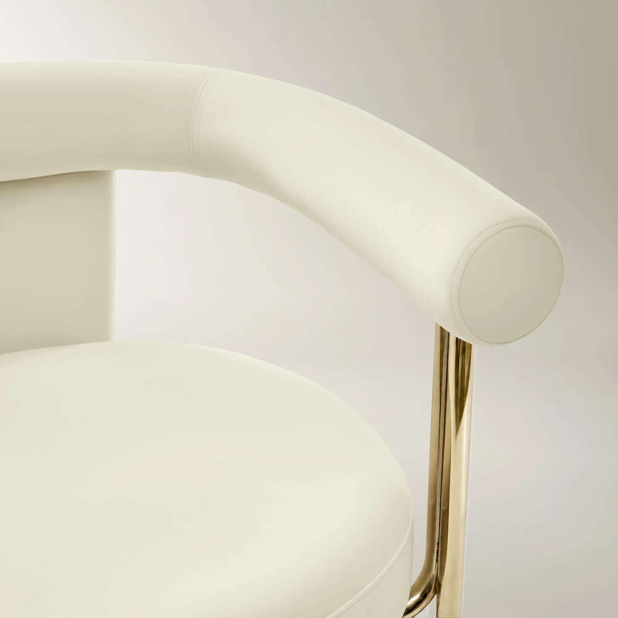 Davina Cloud Velvet Dining Chair Set Of 2