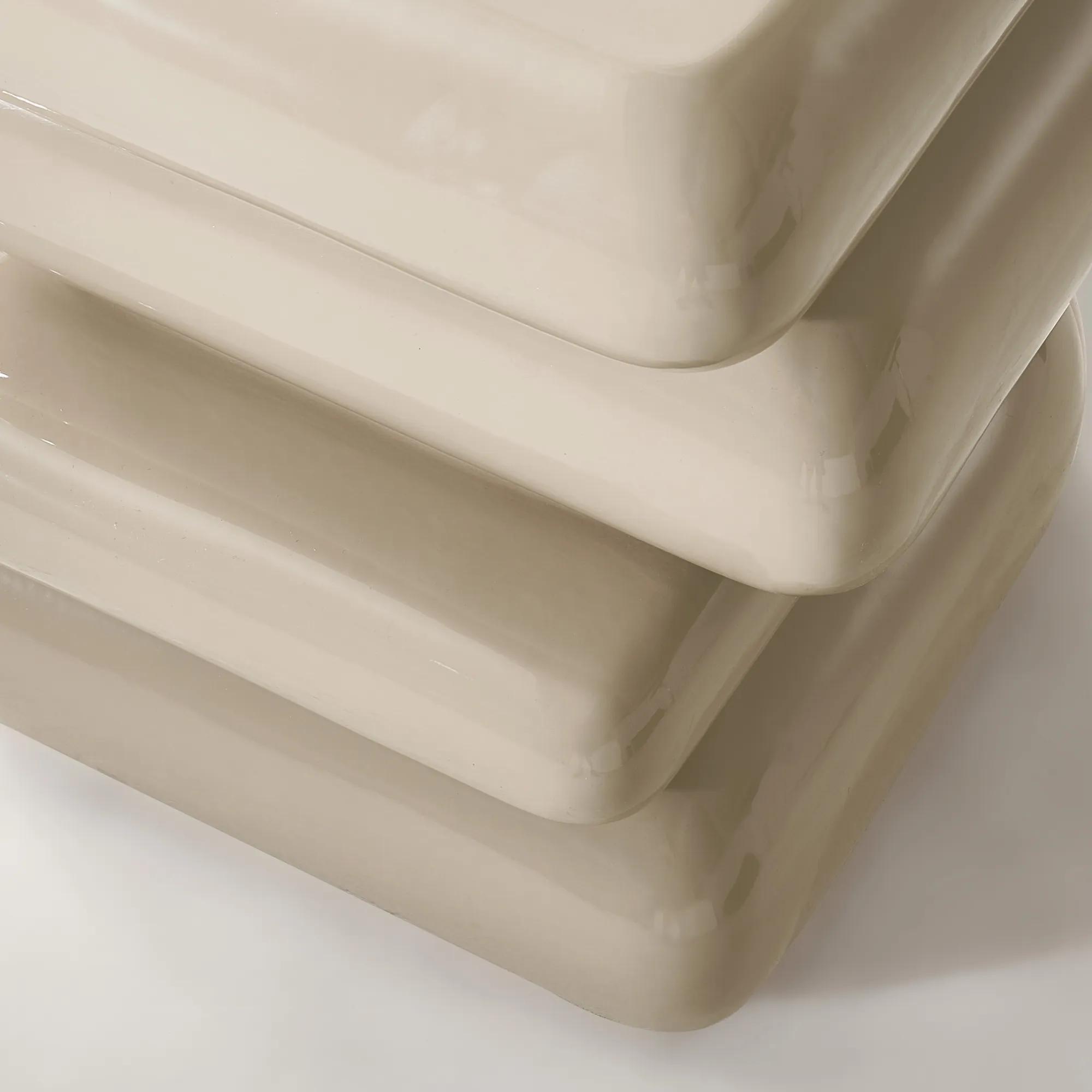 Forma Stacked Accent Table (19.9") - Turtle Dove