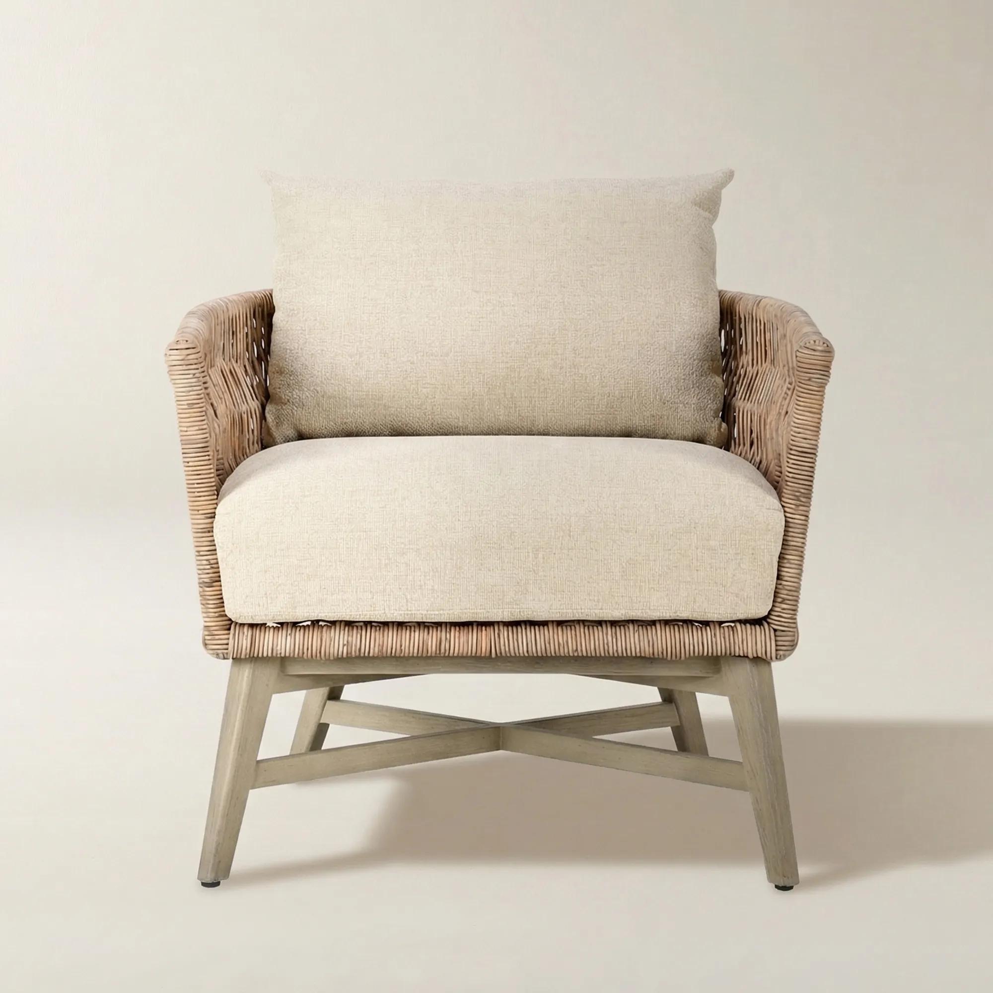 Collins Outdoor Accent Chair - Sand