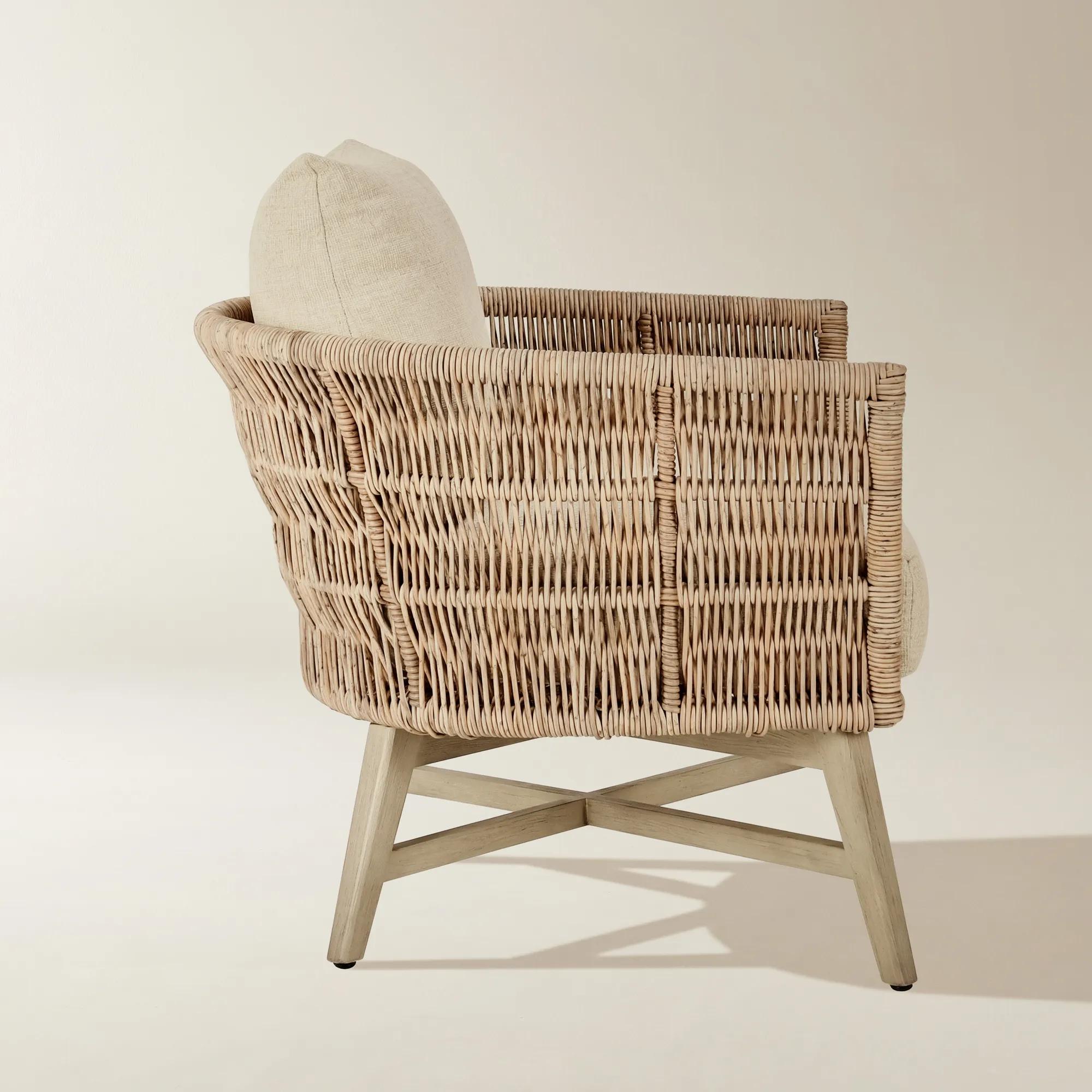 Collins Outdoor Accent Chair - Sand