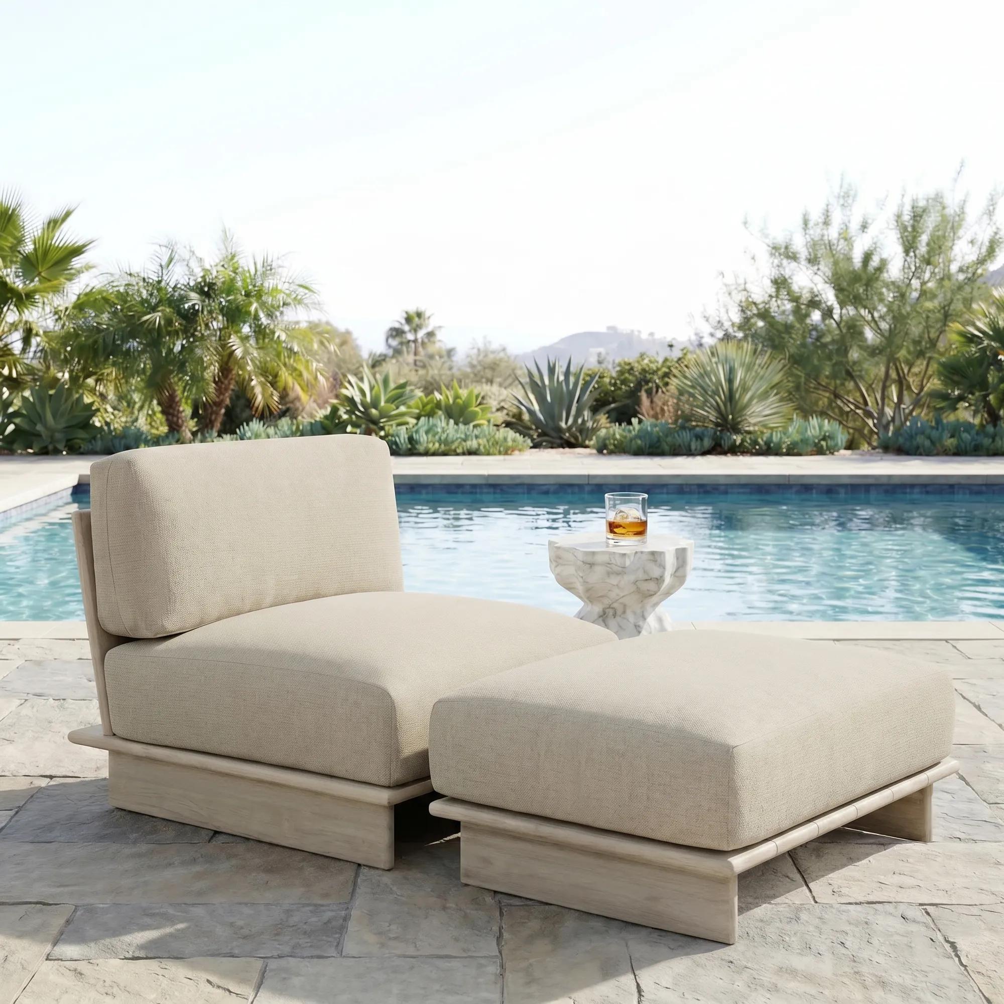 Livia Outdoor Components (37.8") - Taupe