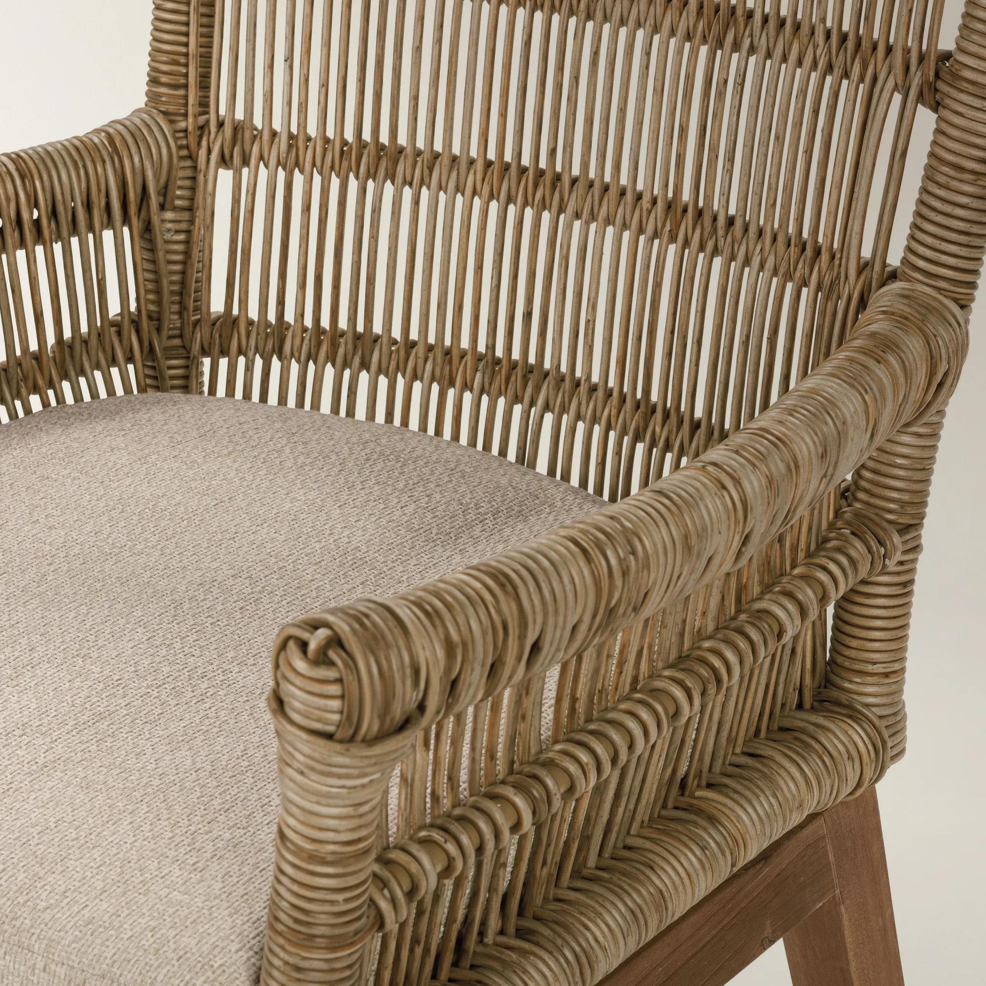 Valerie Outdoor Counter Stool - Natural