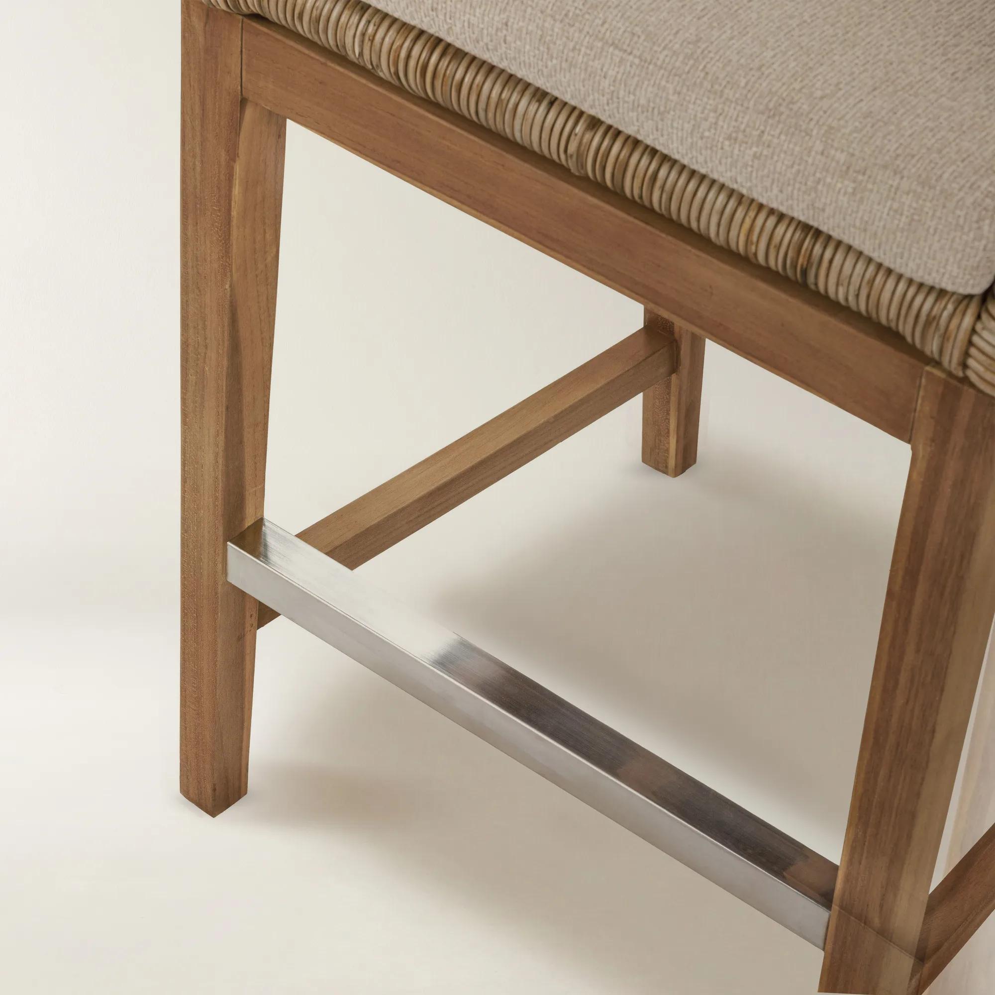 Valerie Outdoor Counter Stool - Natural