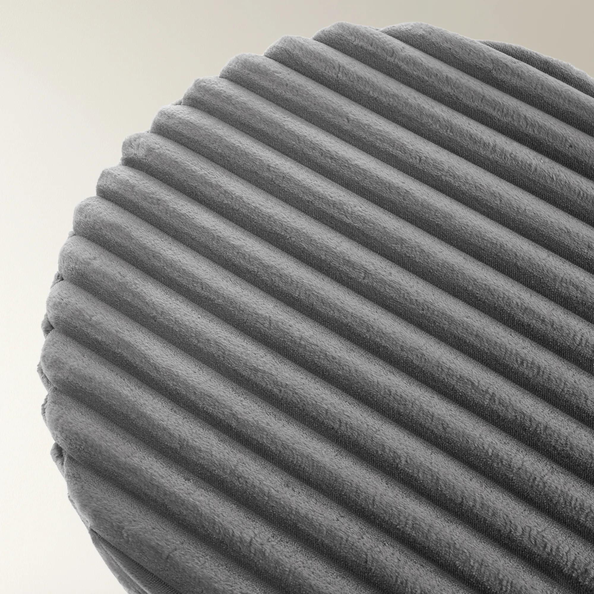 Fleece Stool - Grey