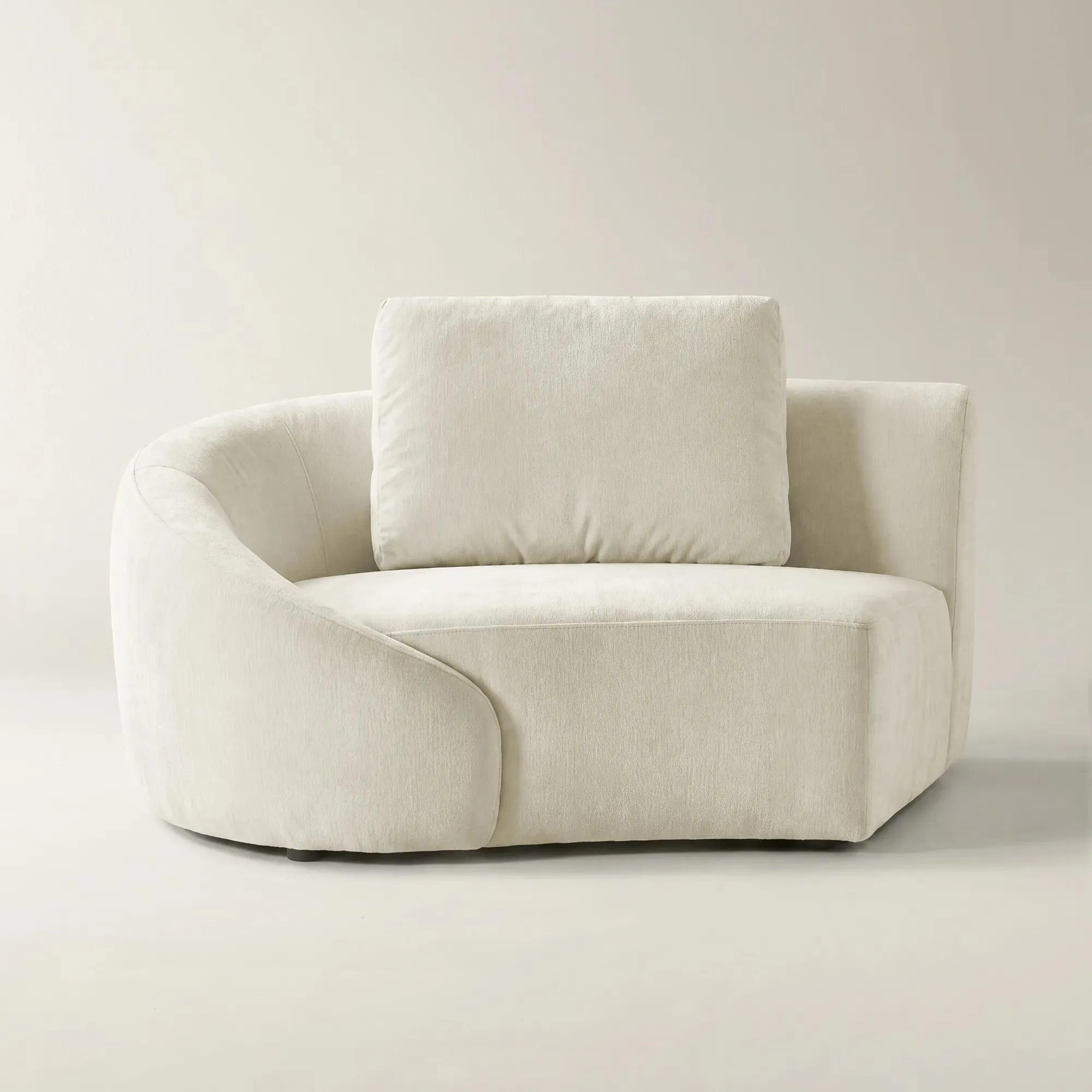 Irene Ivory Performance Chenille Component
