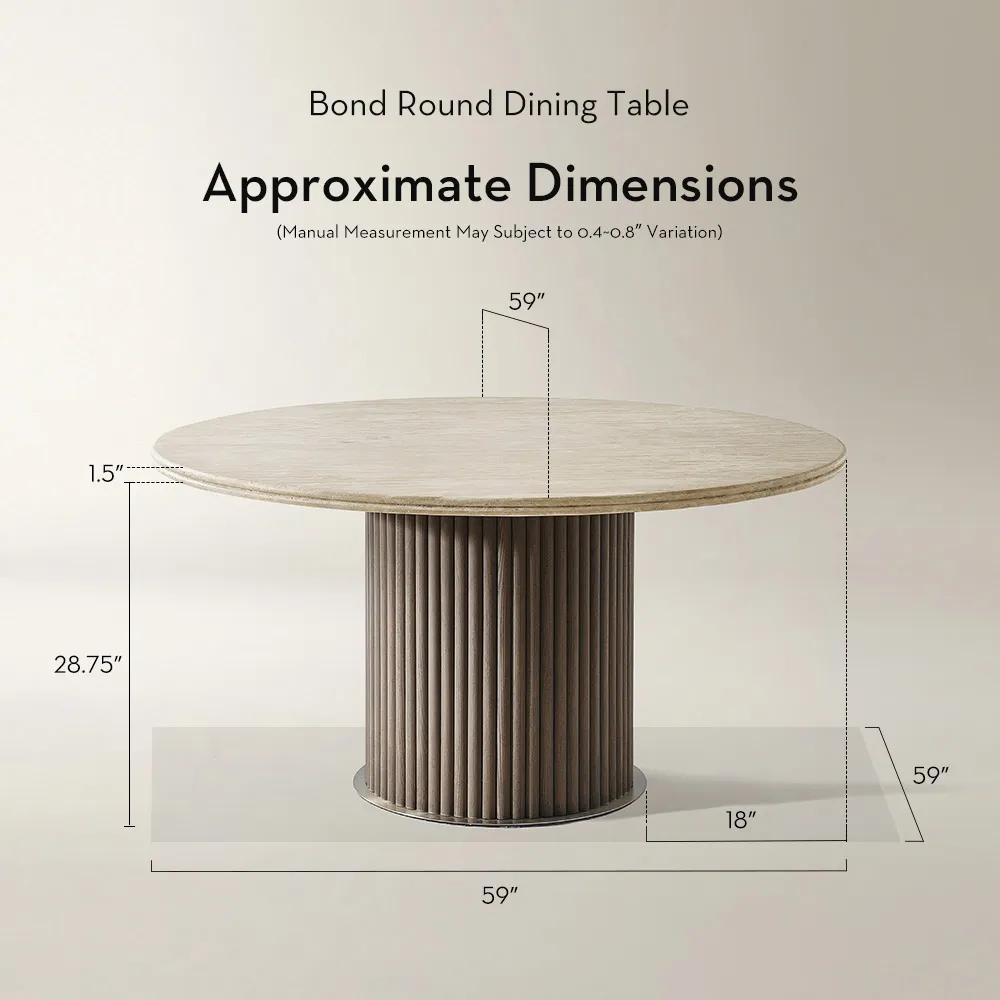 Bond Round Dining Table