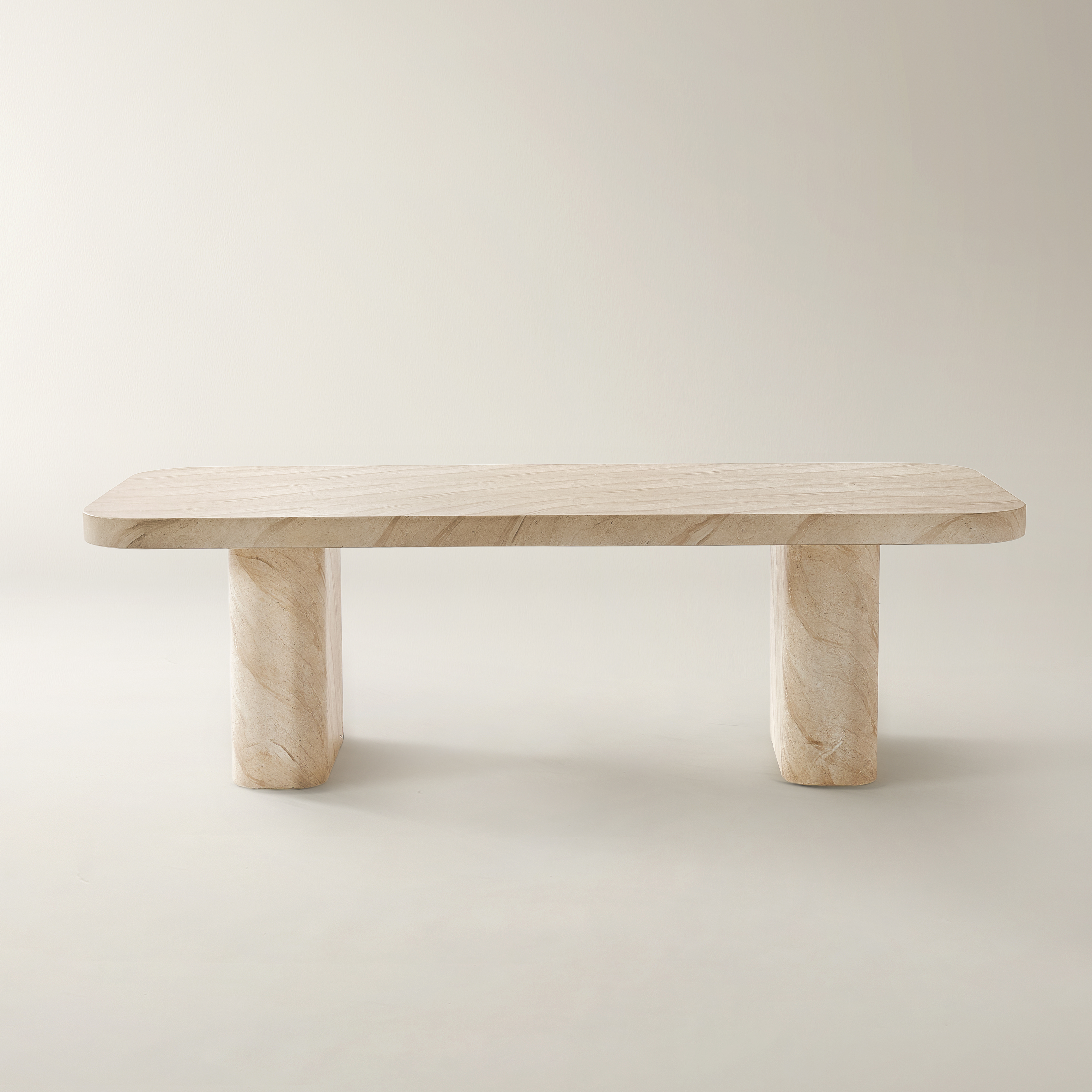 Silex Faux Marble Dining Table (94.5")