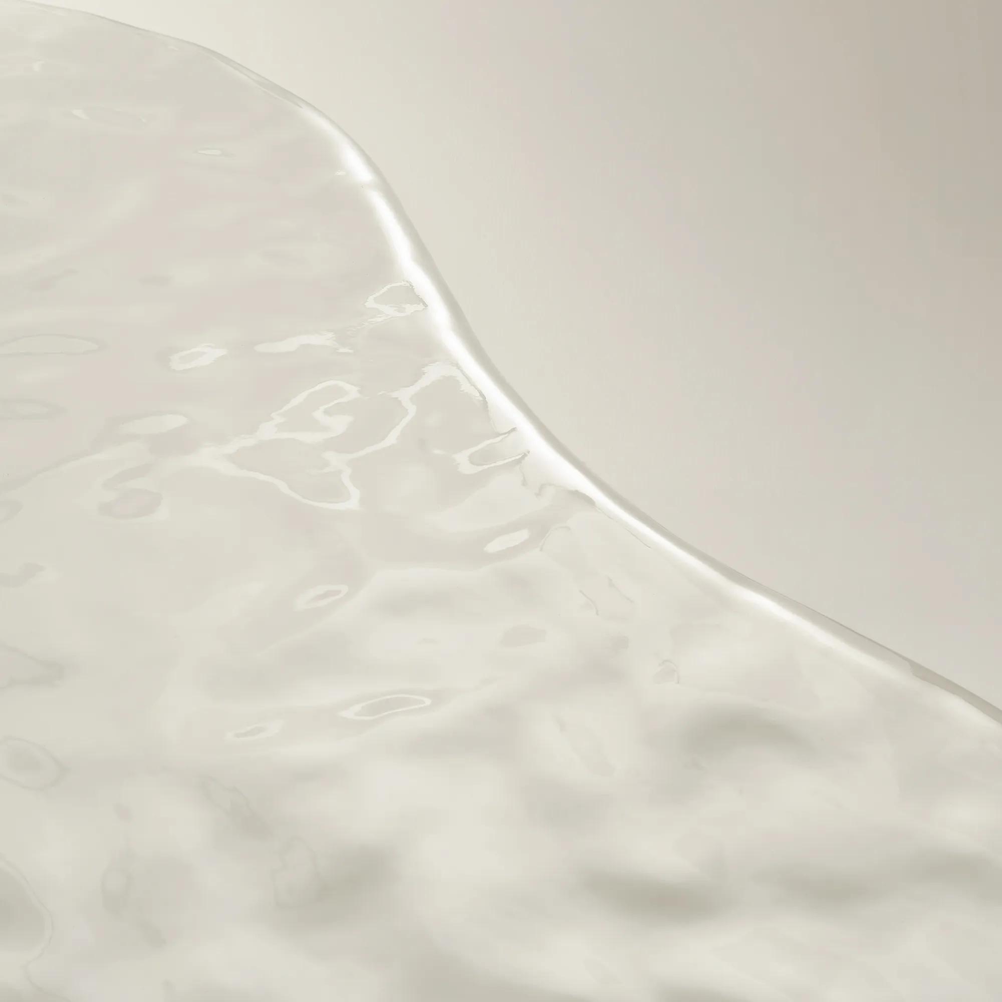 Celia Lacquered Cloud Resin Indoor/Outdoor Dining Table (84")