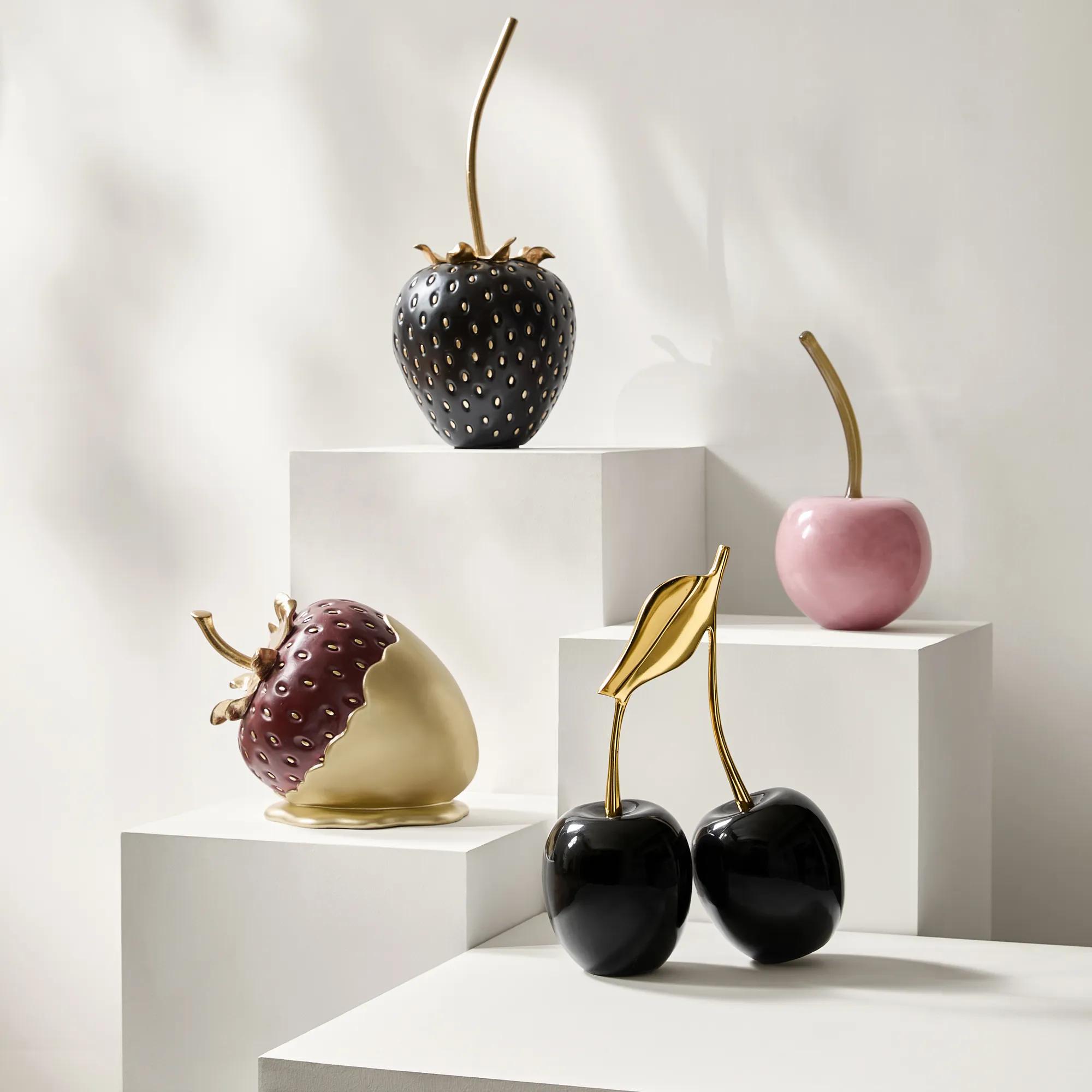 Dipped Berry Decorative Object
