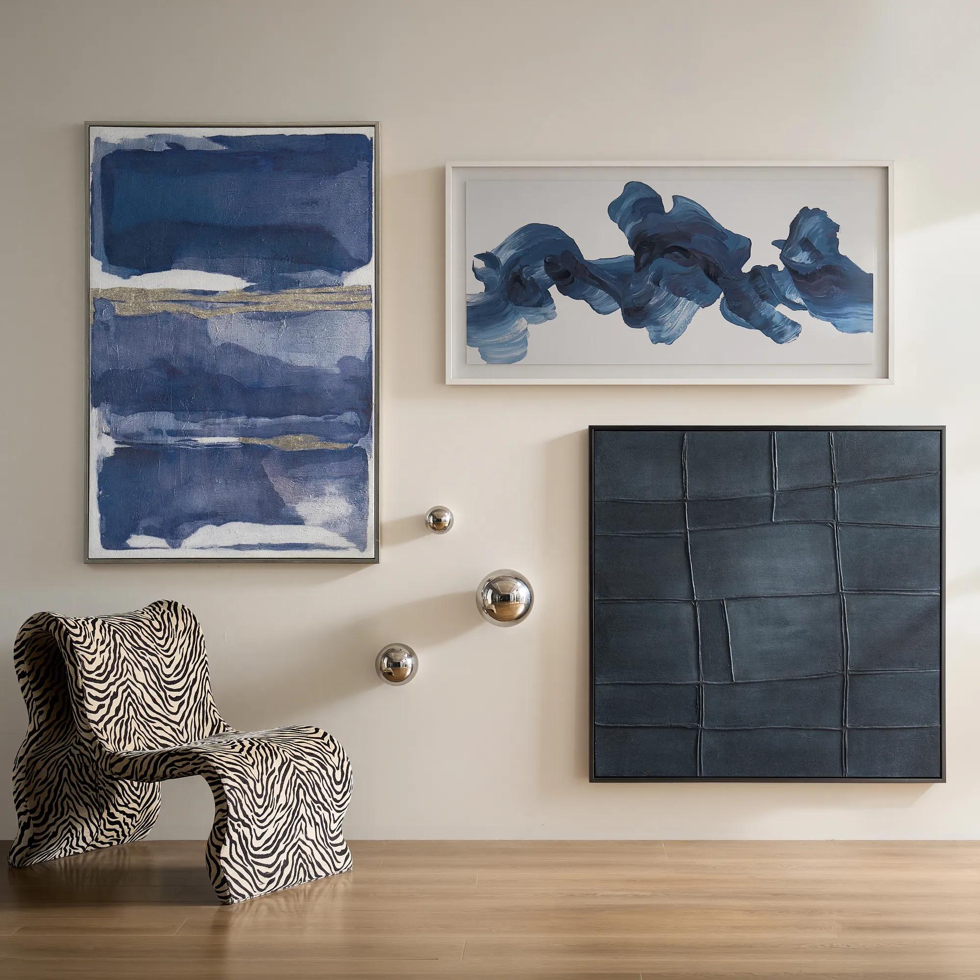 Blue Theory Art