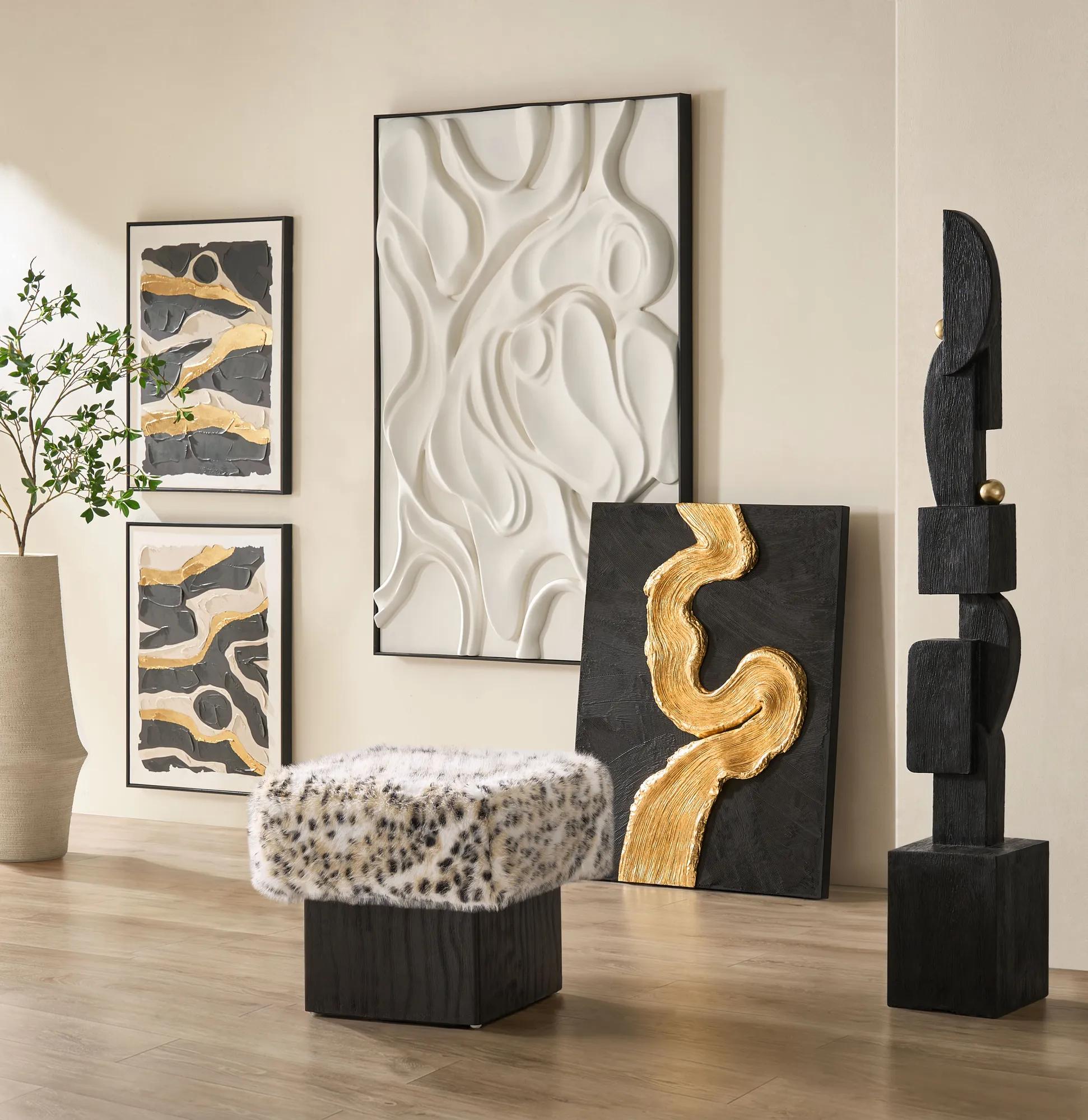 Overflow Sculpted Wall Panel
