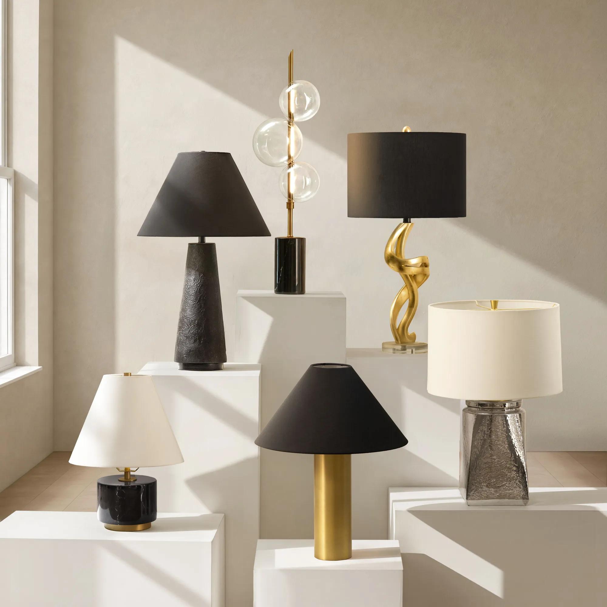 Bolla LED Glass Bubble Table Lamp 31.5"