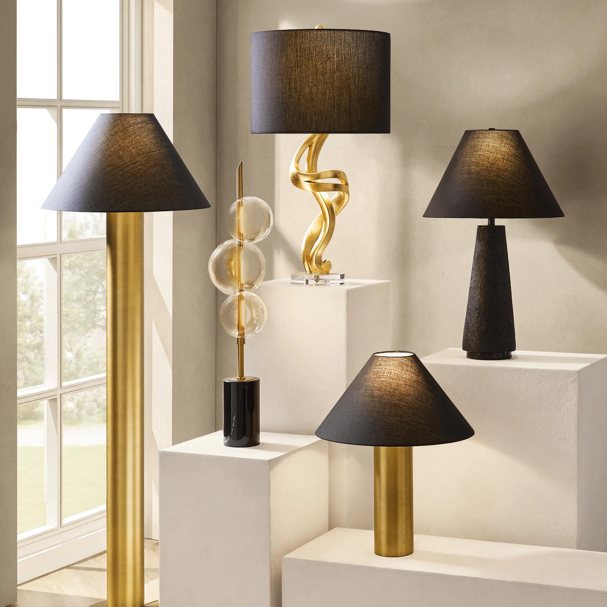 Bolla LED Glass Bubble Table Lamp 31.5"
