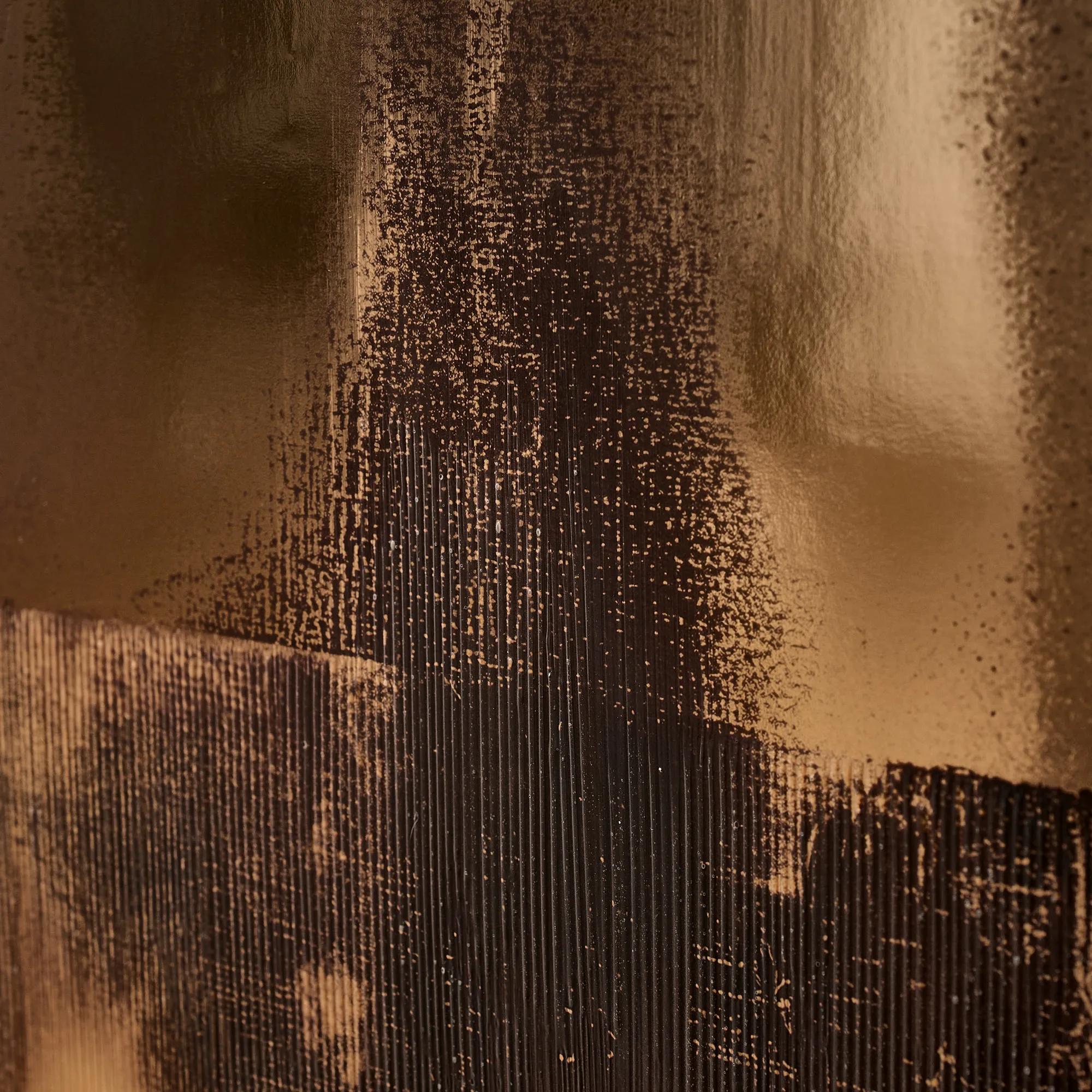 Bronze Reflective Painting